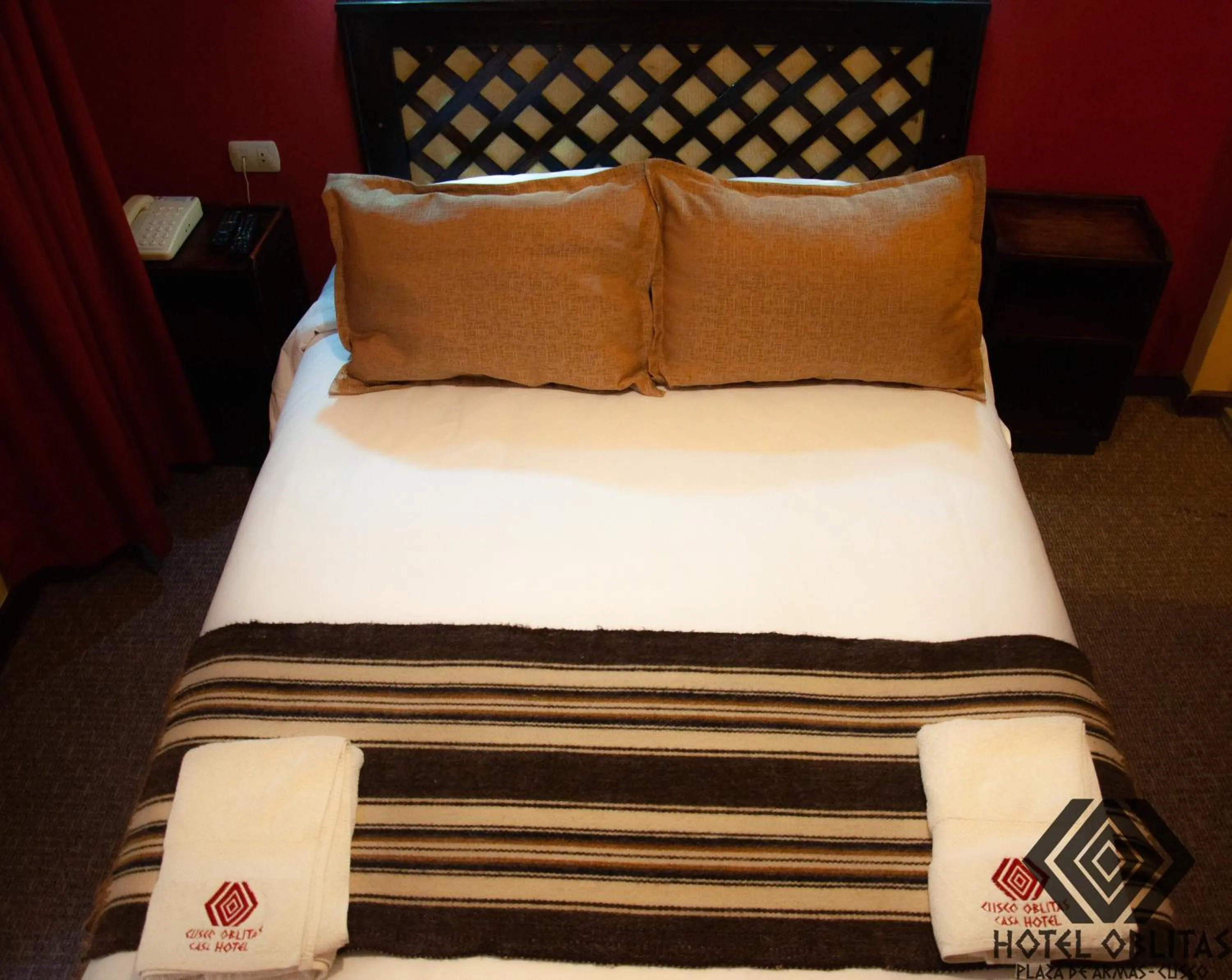 Bed in Hotel Oblitas Plaza de Armas Cusco