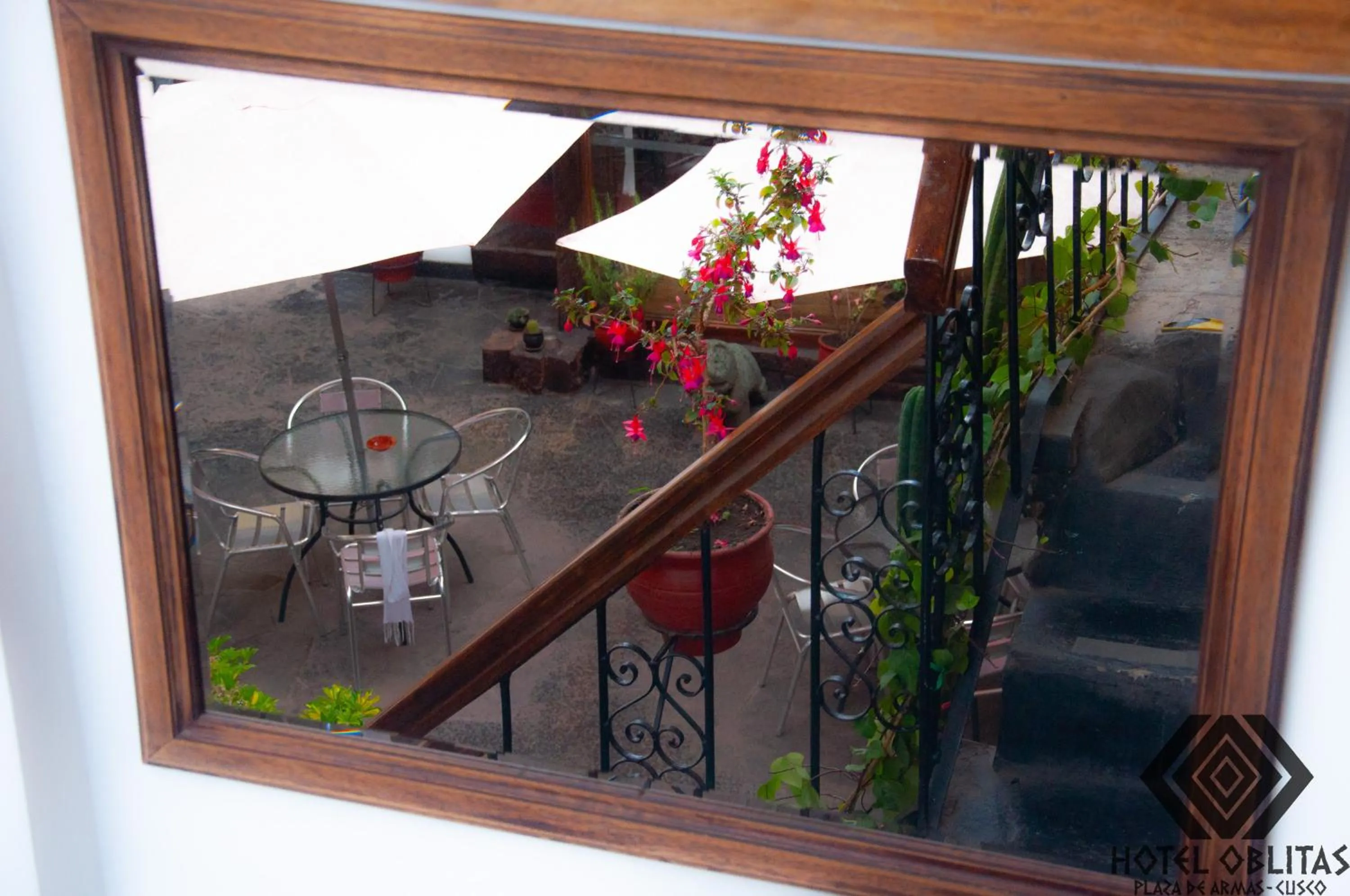 Garden view in Hotel Oblitas Plaza de Armas Cusco