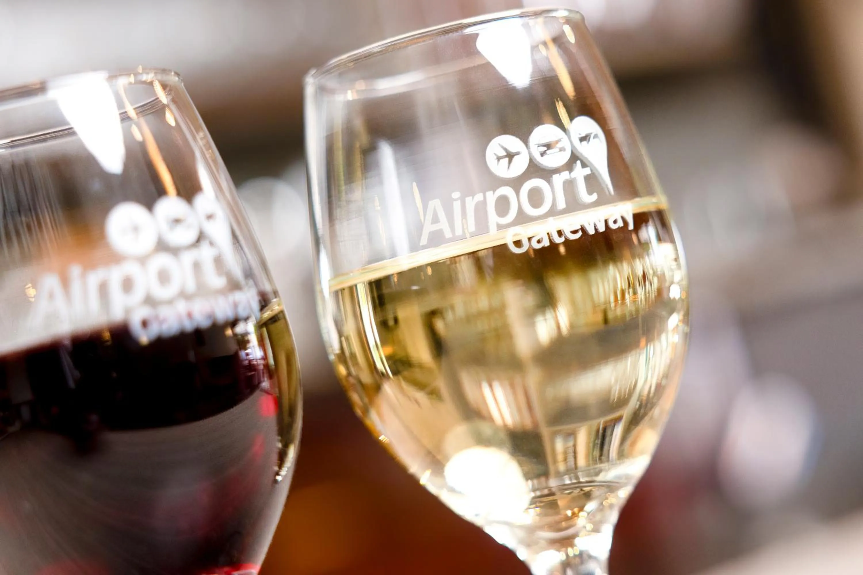 Property logo or sign in Airport Gateway Hotel