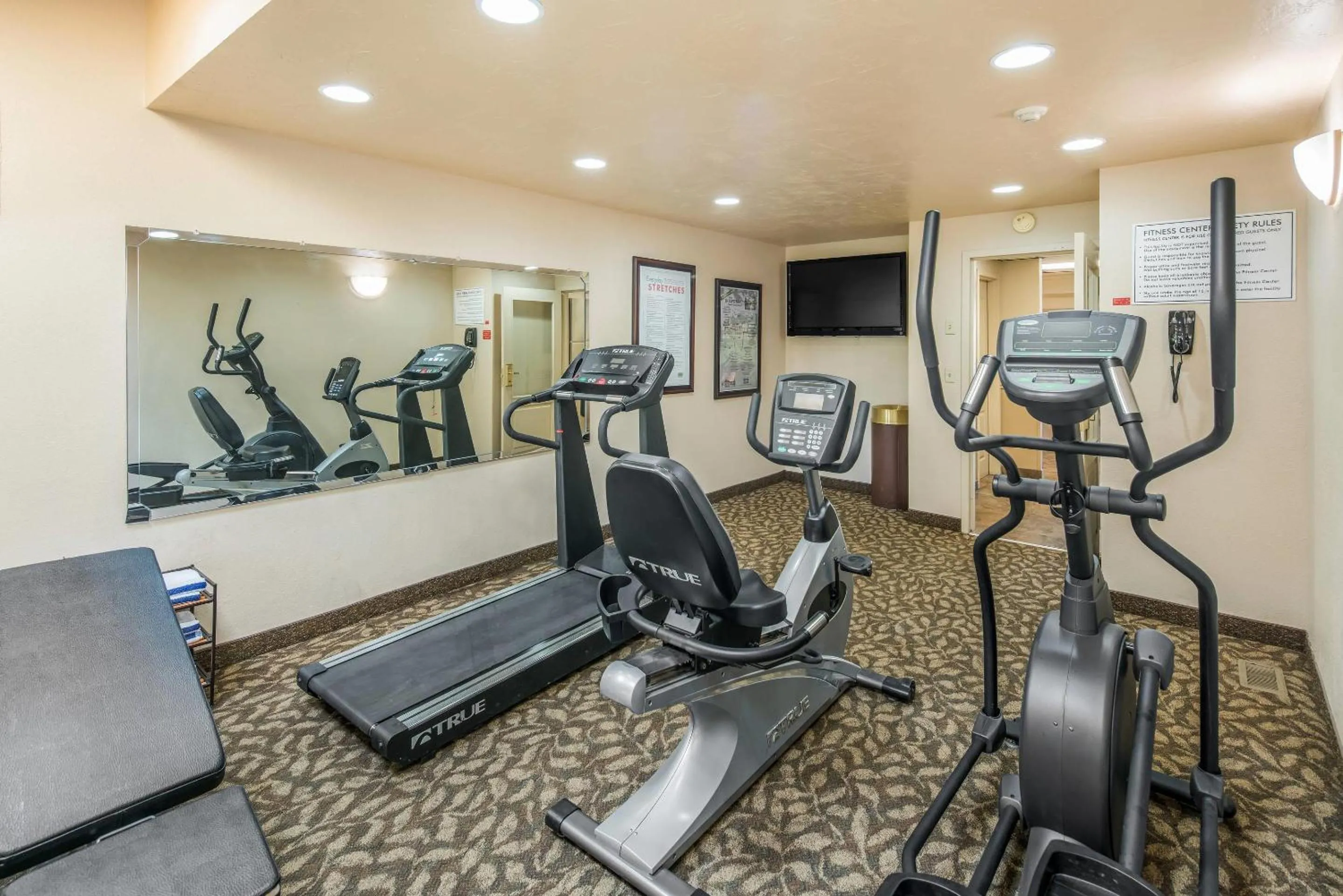 Fitness centre/facilities in Quality Inn & Suites Downtown Walla Walla