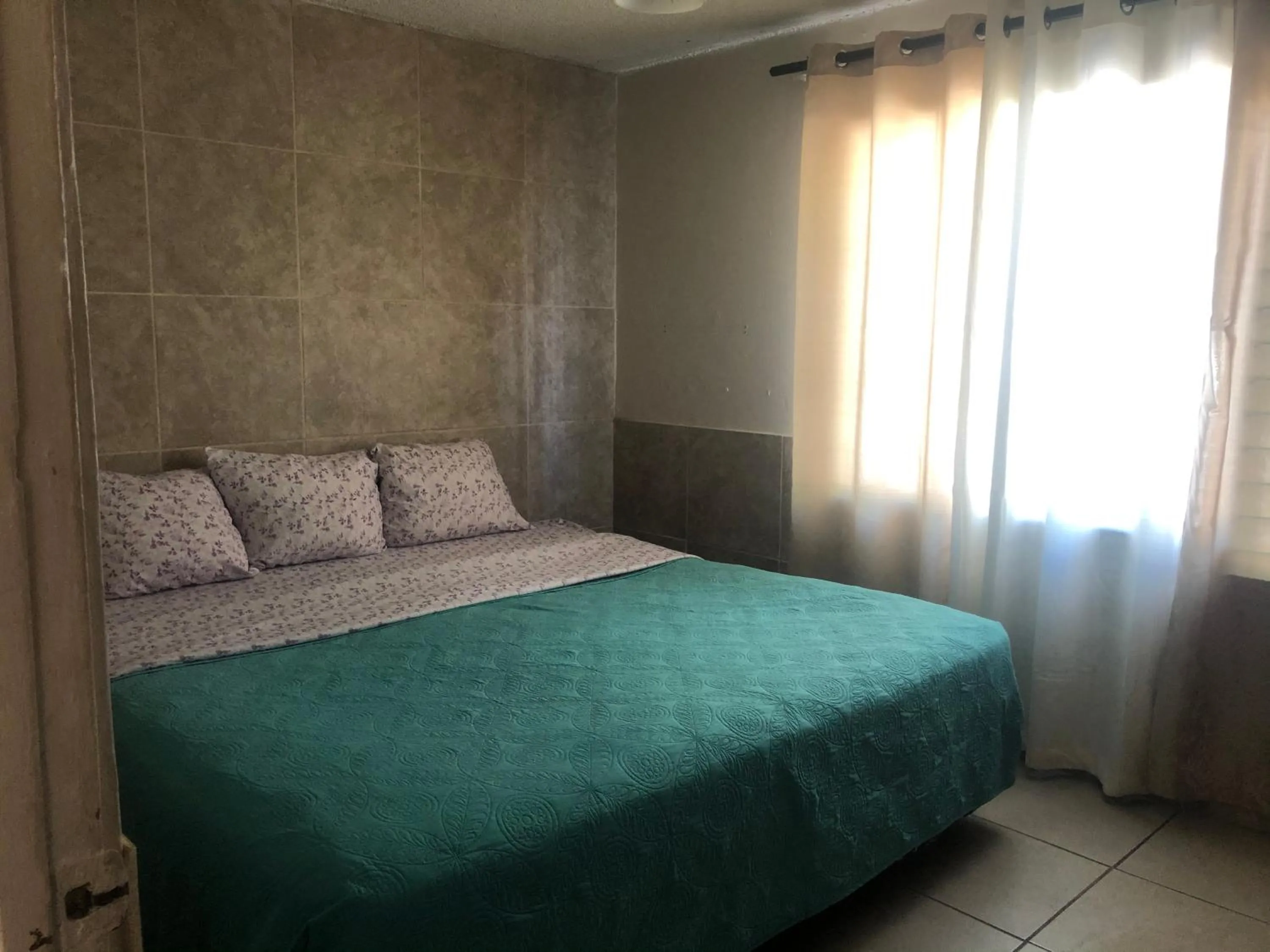 Bed in Departamento Bahia