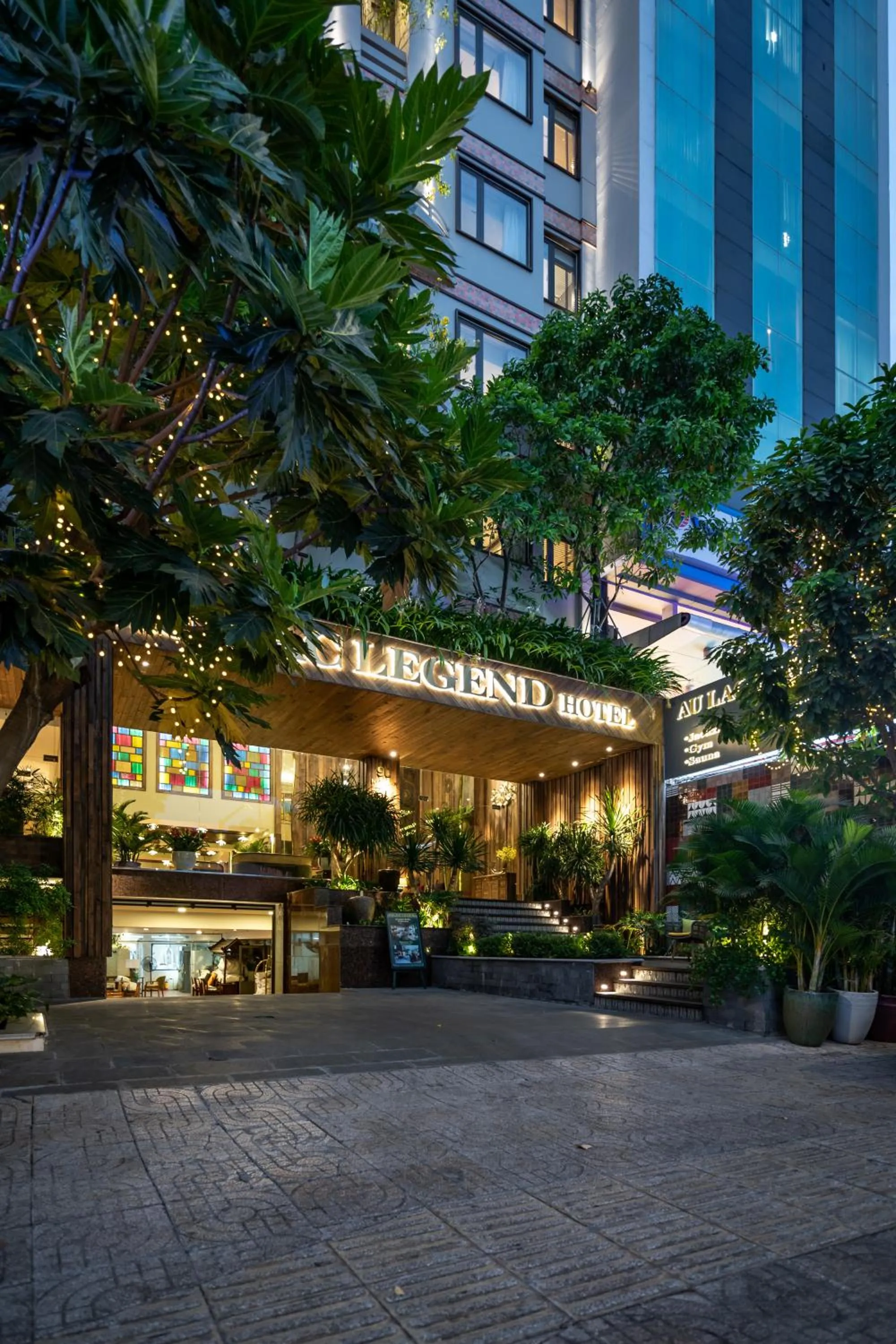 Property building in Au Lac Legend Hotel