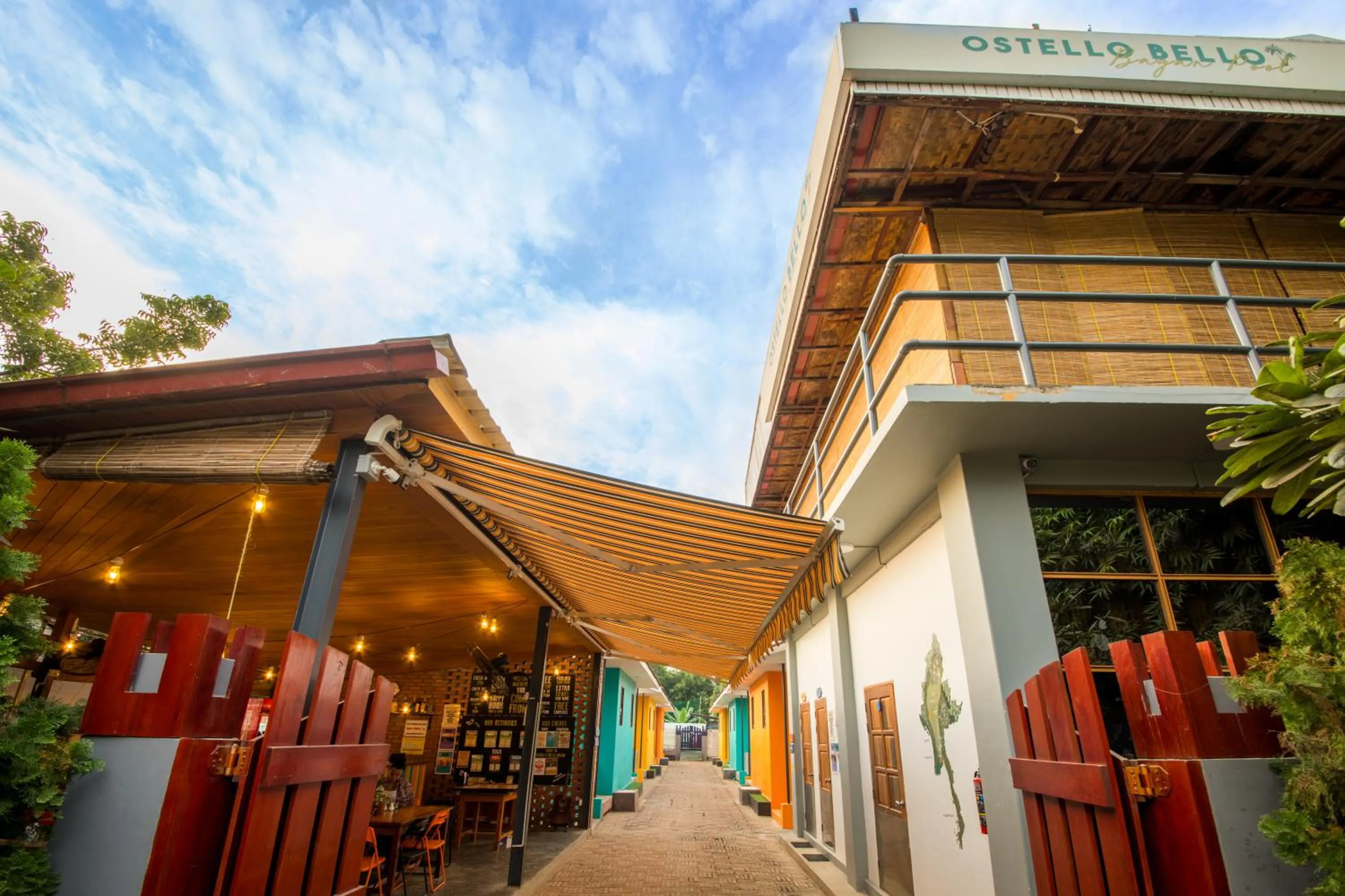 Facade/entrance in Ostello Bello Bagan Pool