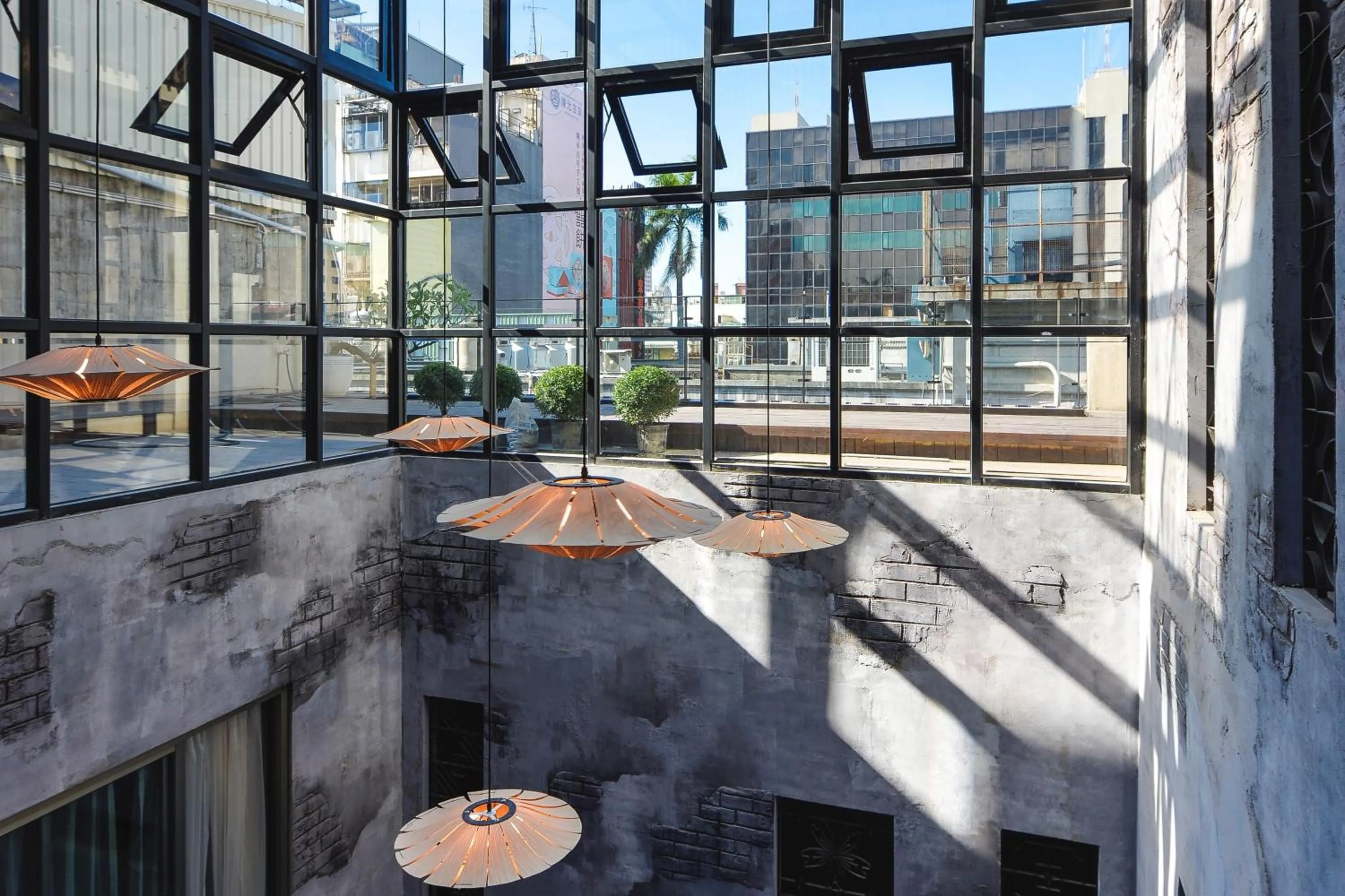 Patio in Napas Hotel