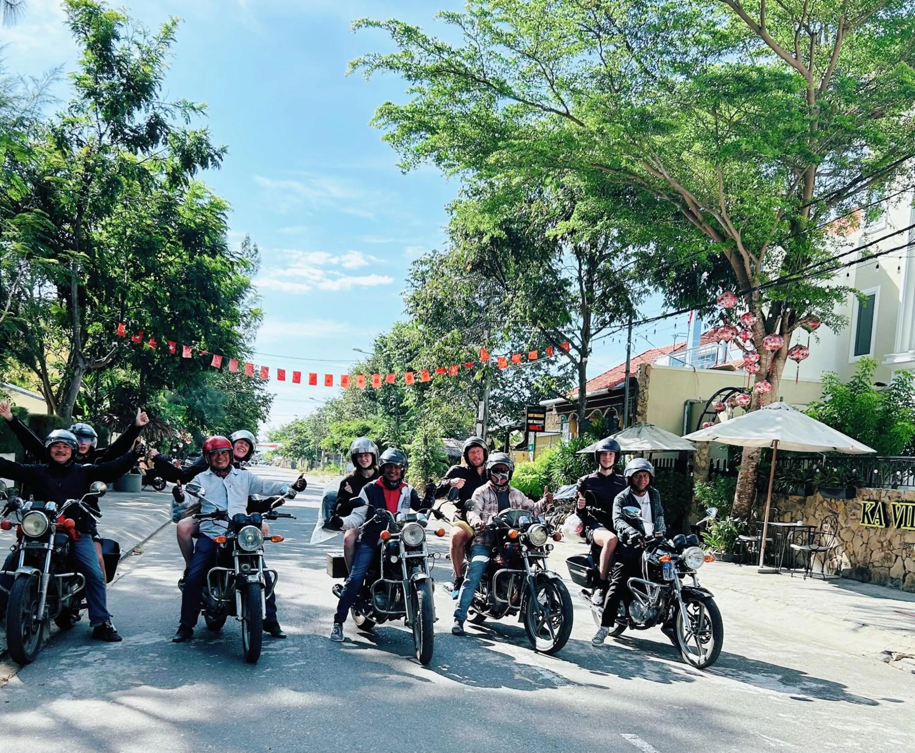 group of guests in KA VILLA - AN BANG BEACH, Free pick up 3 nights