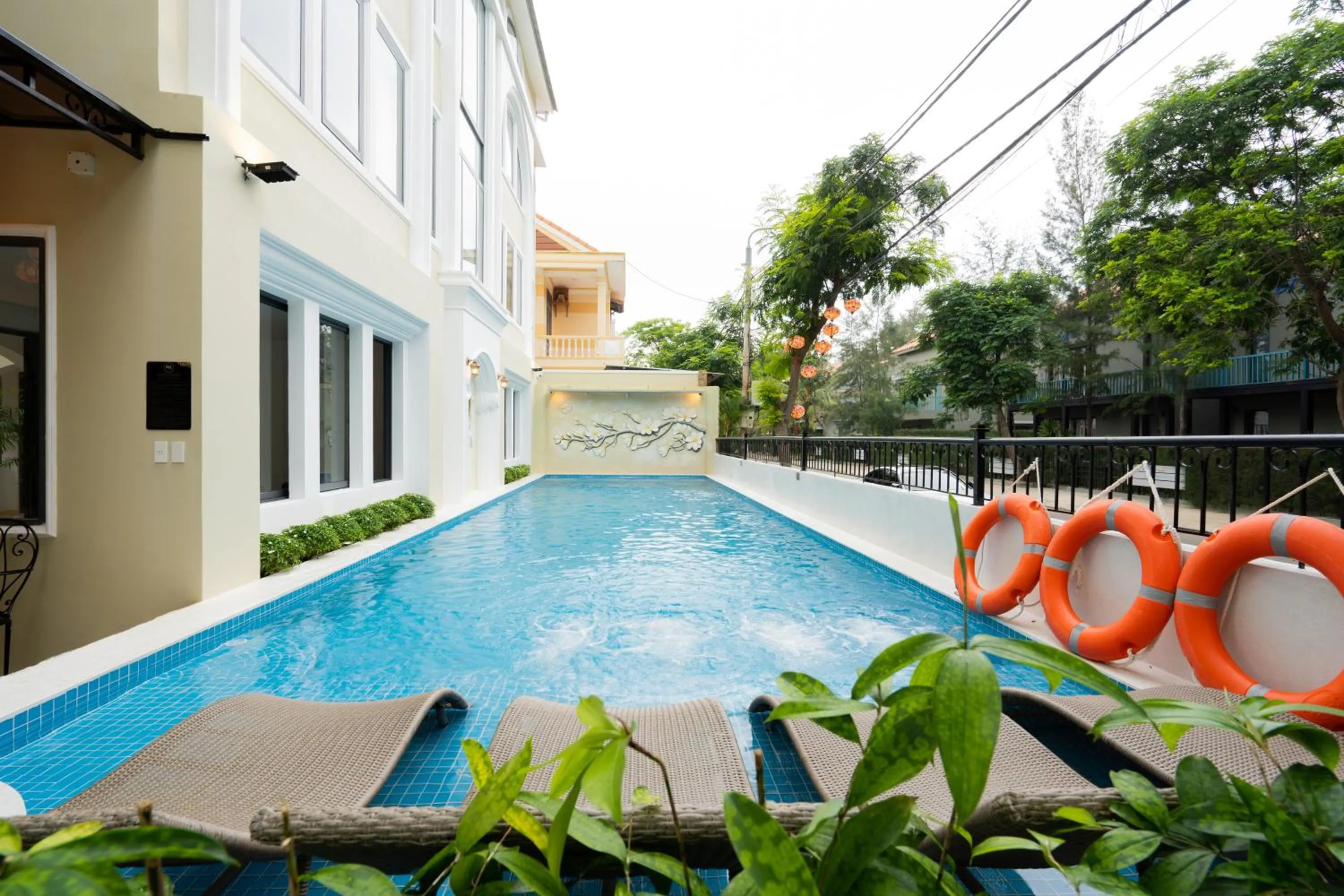 Swimming pool in KA VILLA - AN BANG BEACH, Free pick up 3 nights