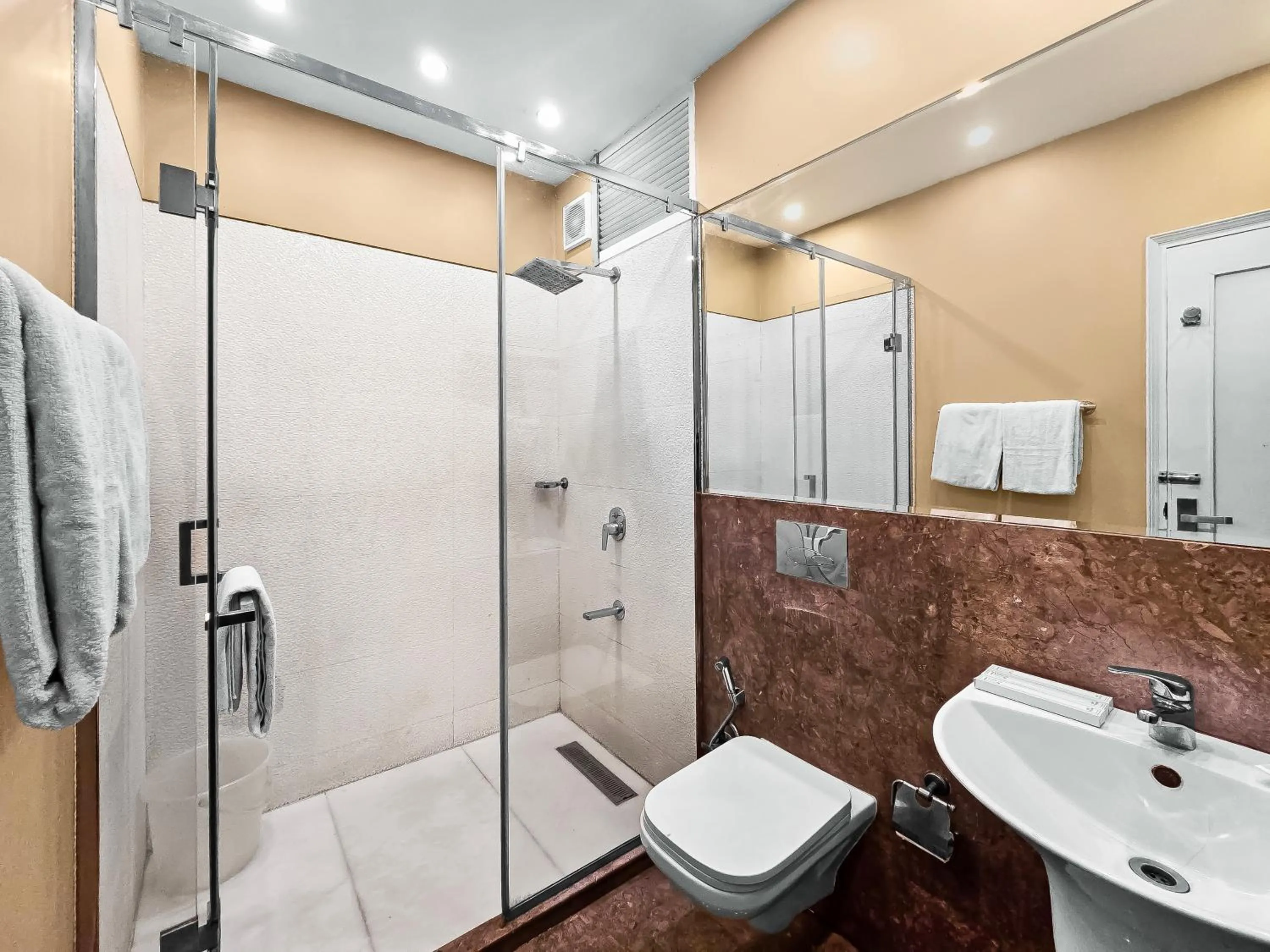 Bathroom in Hotel Ajanta - Colonial Charm Award Winning Luxury Hotel in the Heart of the City