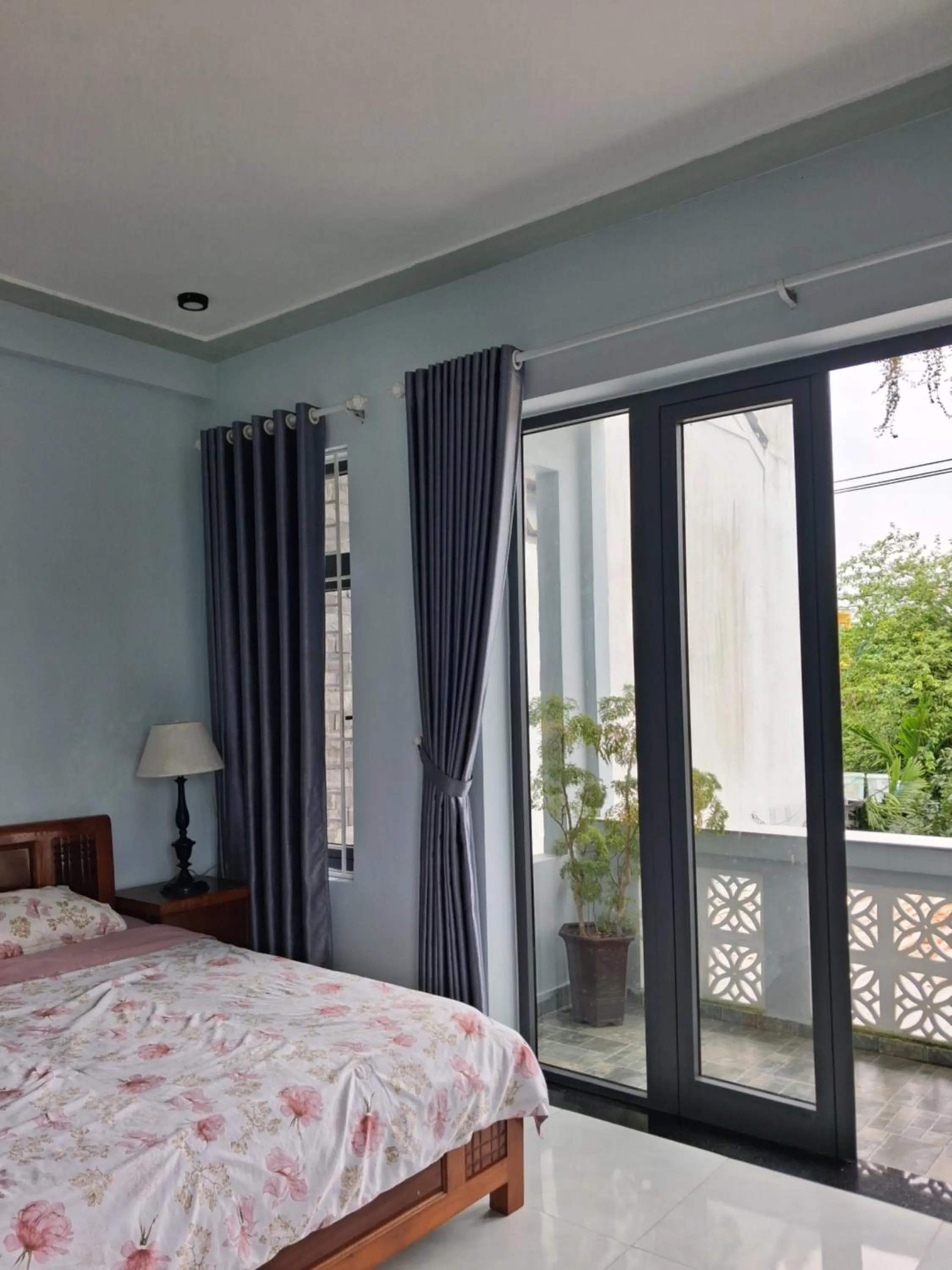 Bed in Loc Khang Homestay