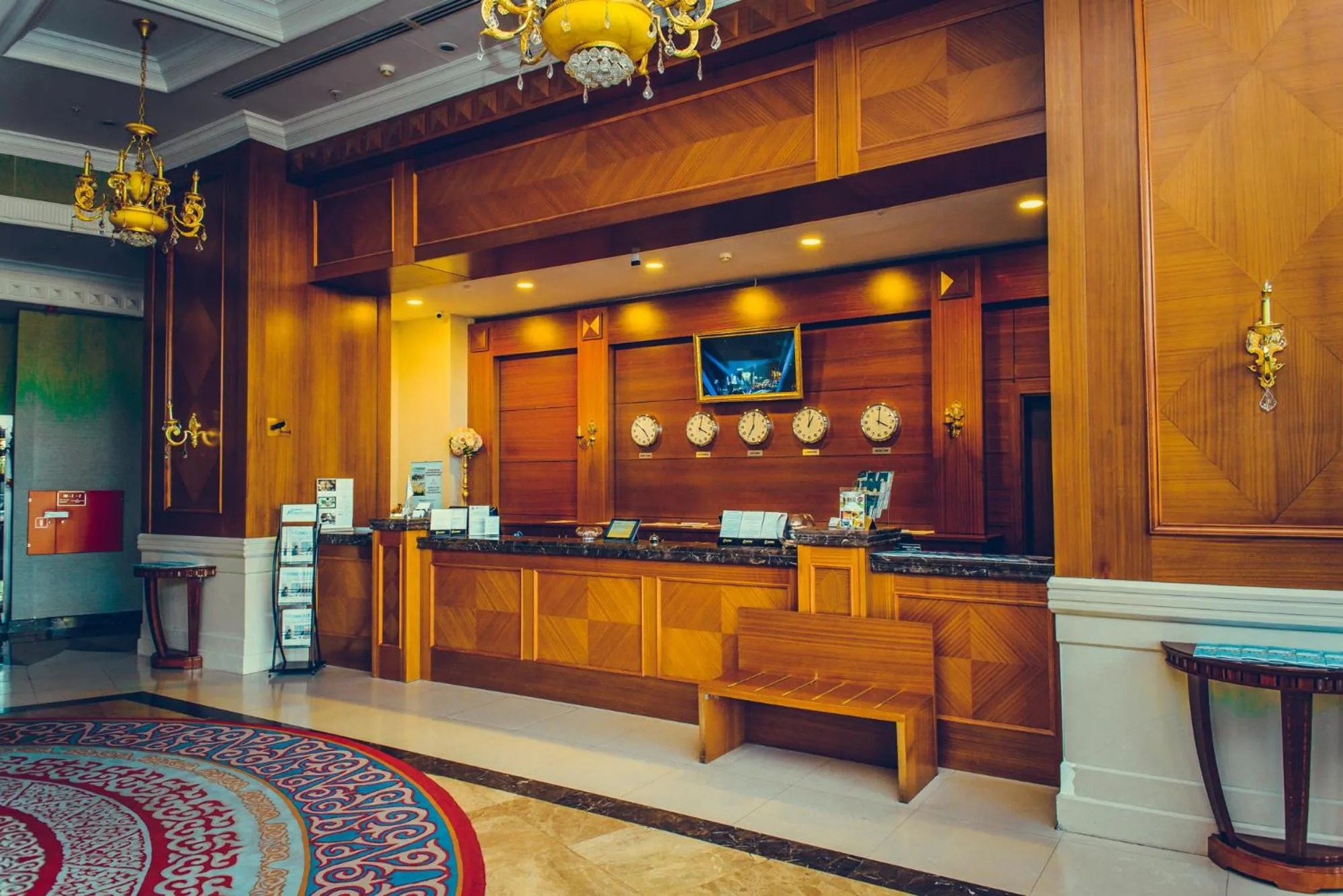 Lobby or reception in Diplomat Hotel by AG Hotels Group