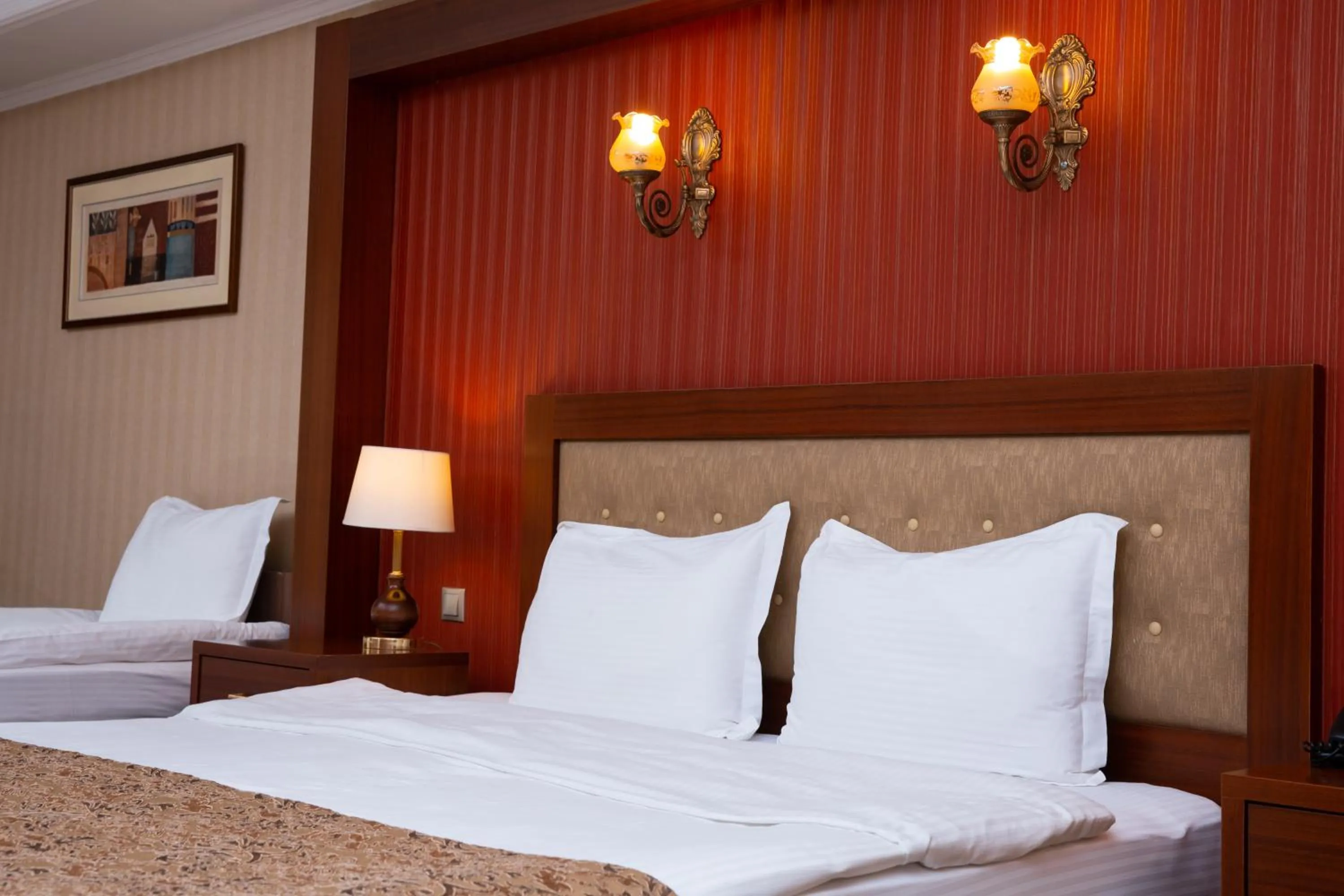 Bed in Diplomat Hotel by AG Hotels Group