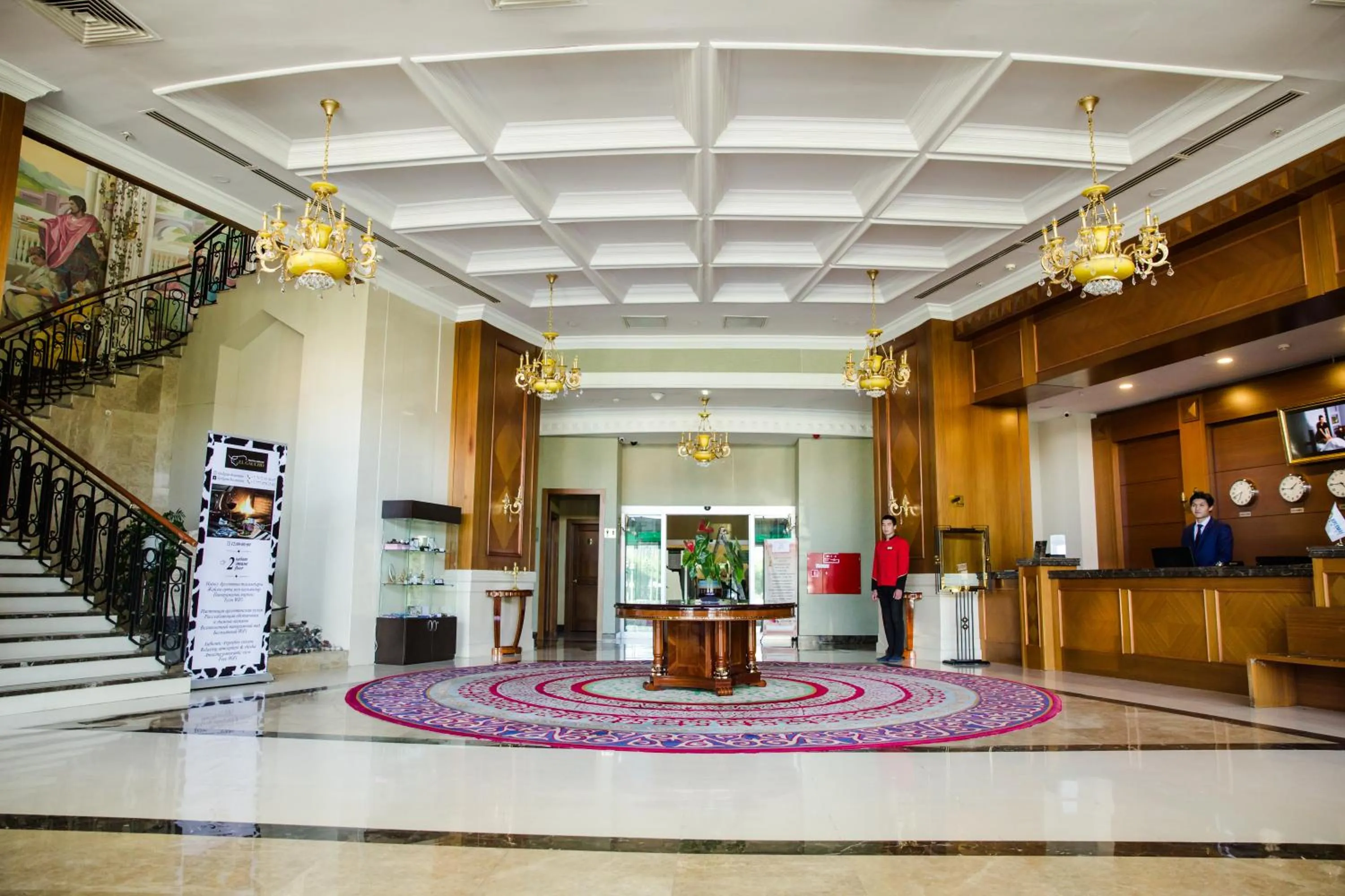 Lobby or reception in Diplomat Hotel by AG Hotels Group