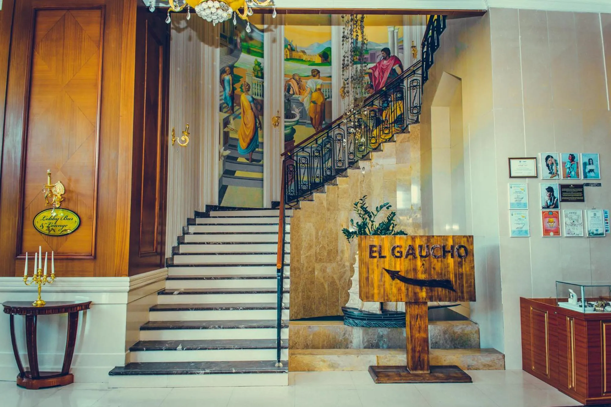 Lobby or reception in Diplomat Hotel by AG Hotels Group