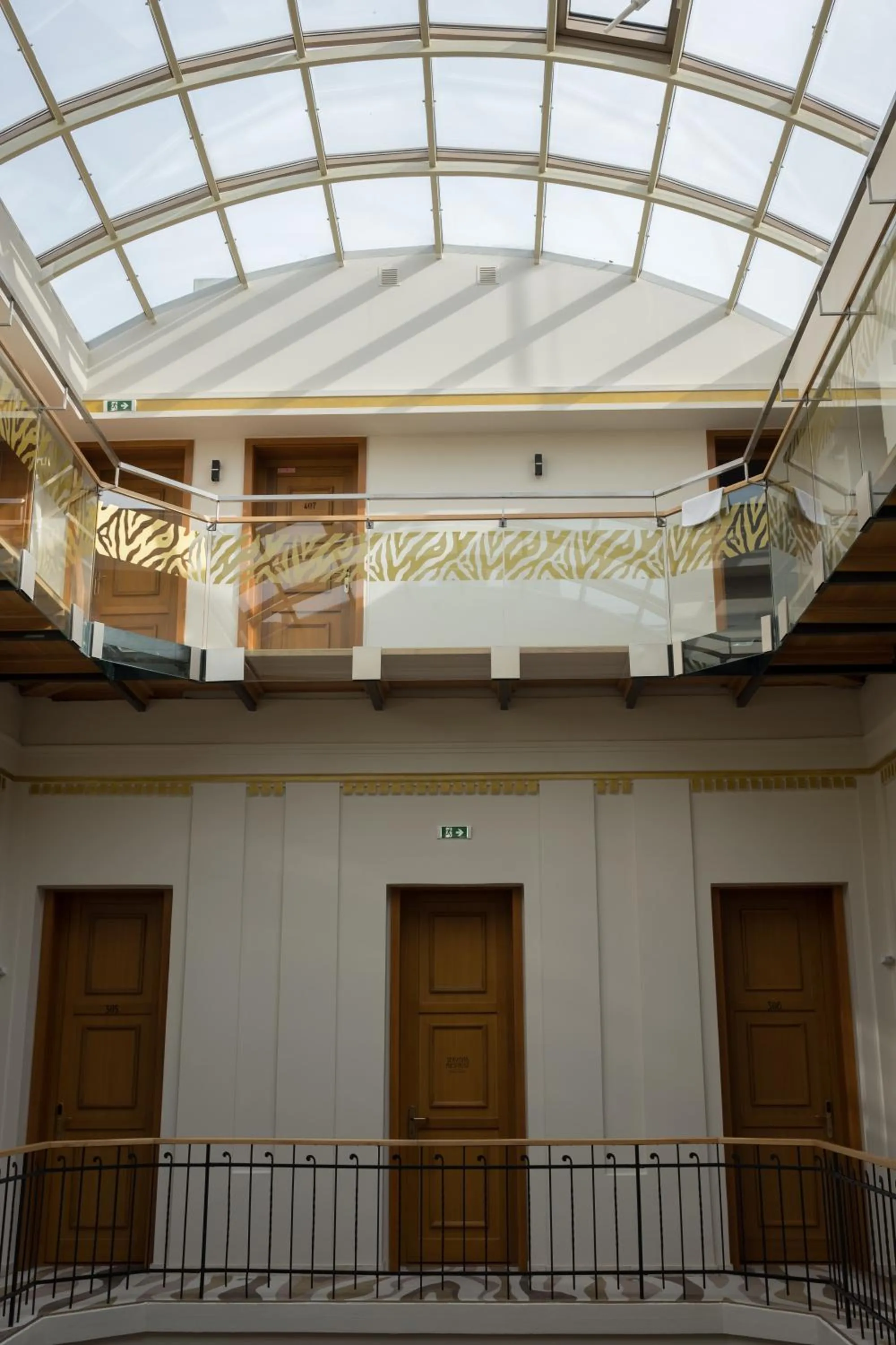 Decorative detail in Boutique Hotel Slávia