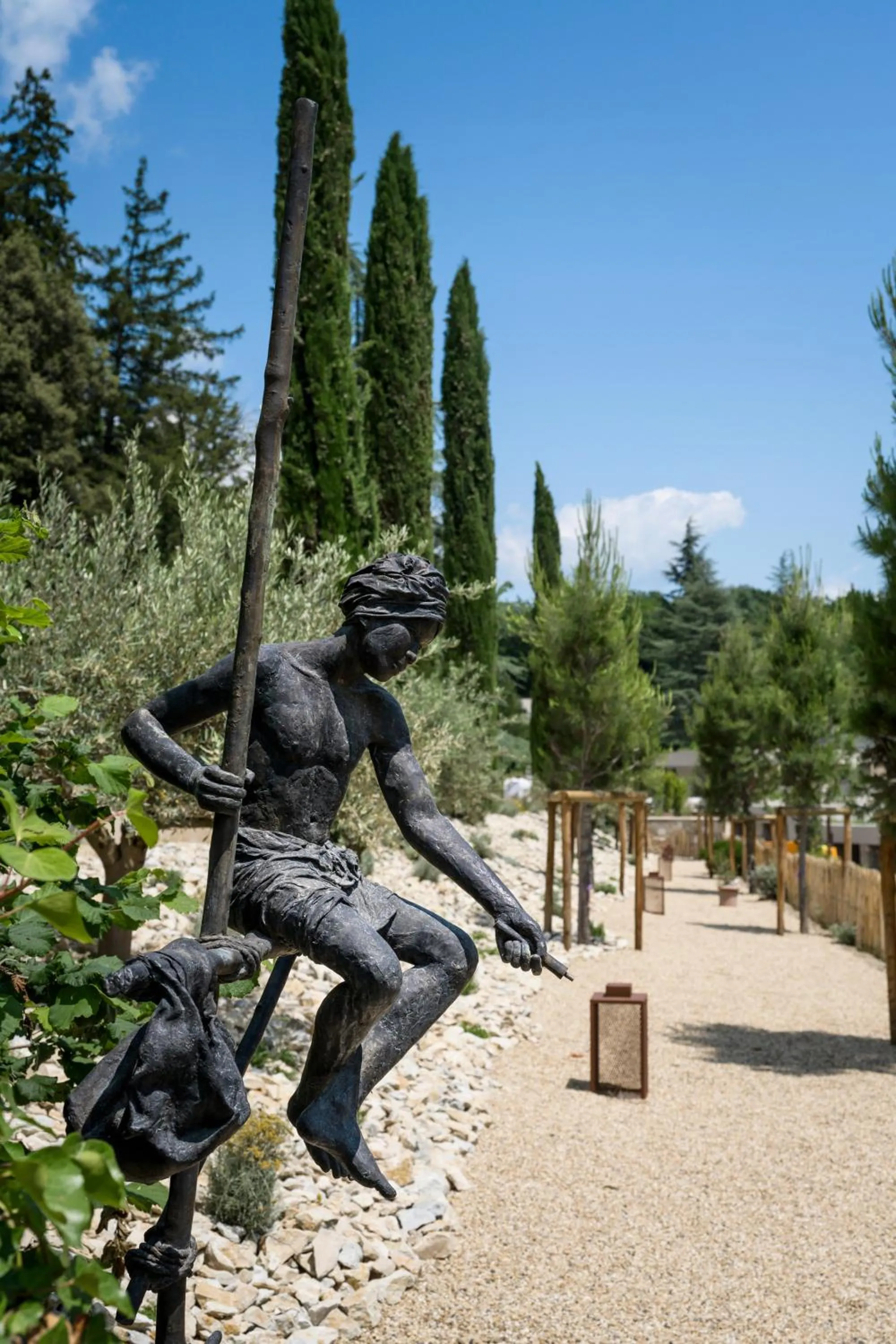 Garden in Le Couvent des Minimes, un Hôtel & Spa L'Occitane en Provence