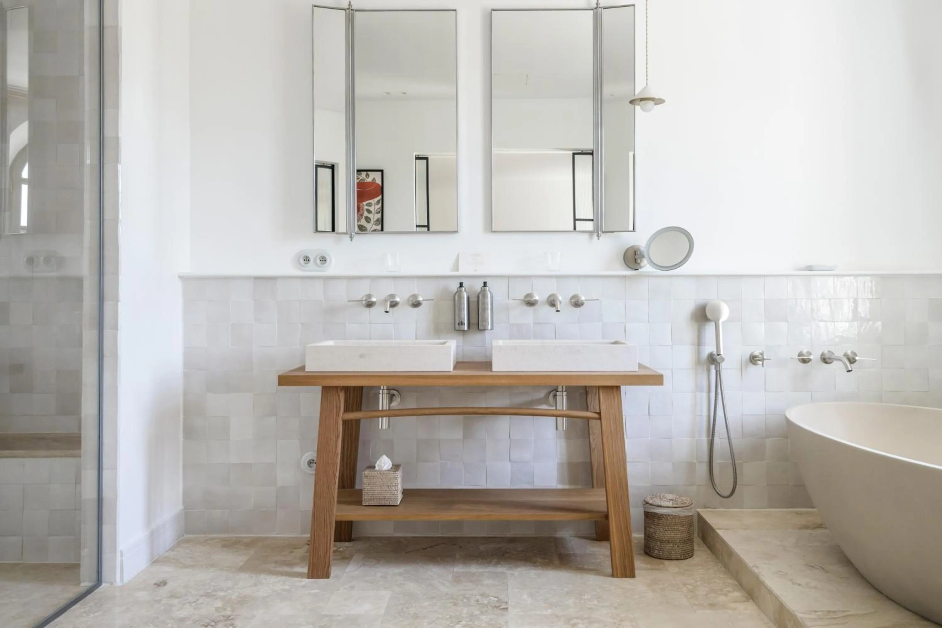 Bathroom in Le Couvent des Minimes, un Hôtel & Spa L'Occitane en Provence