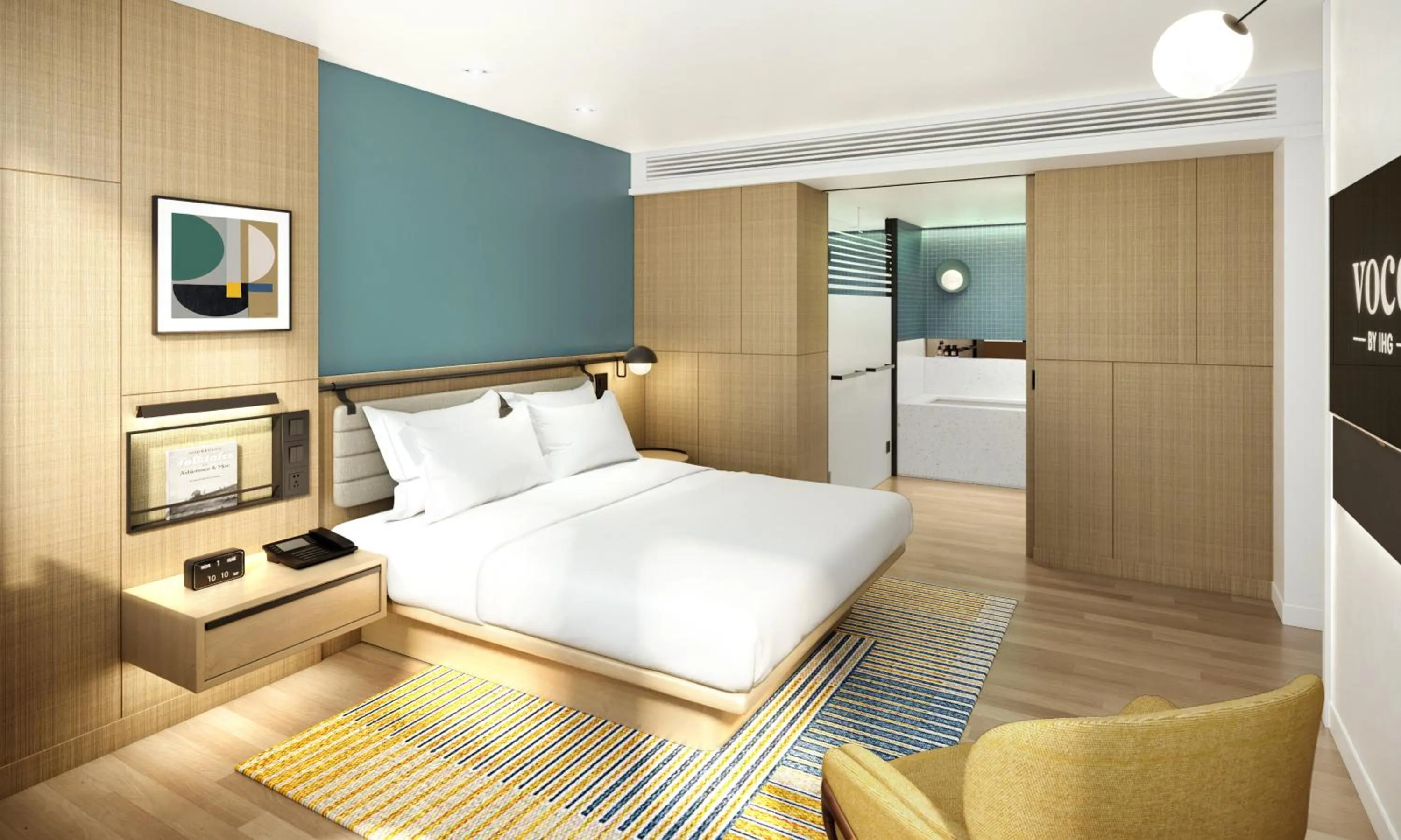Photo of the whole room, Bed in voco Bangkok Surawong by IHG