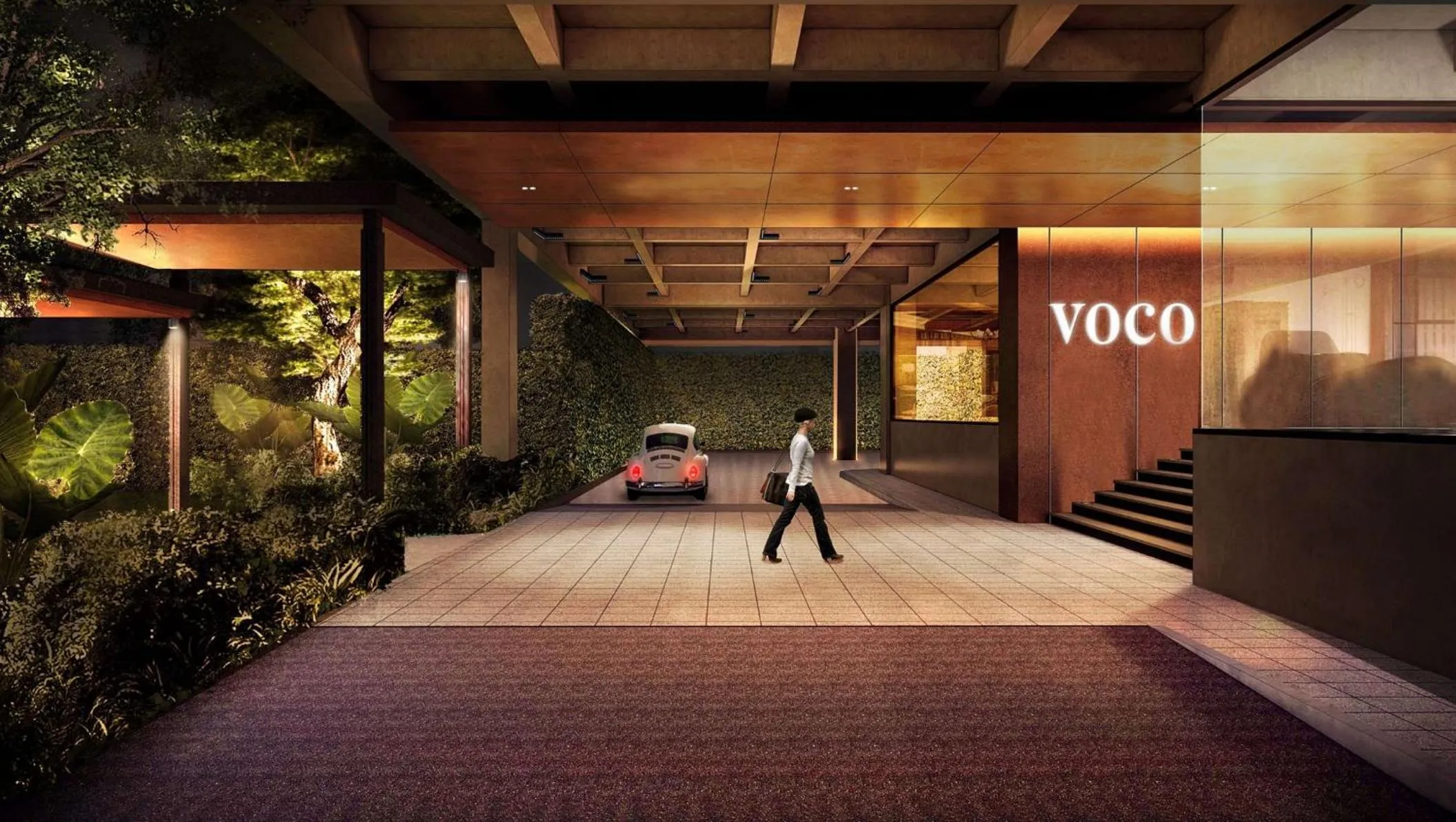 Property building in voco Bangkok Surawong by IHG