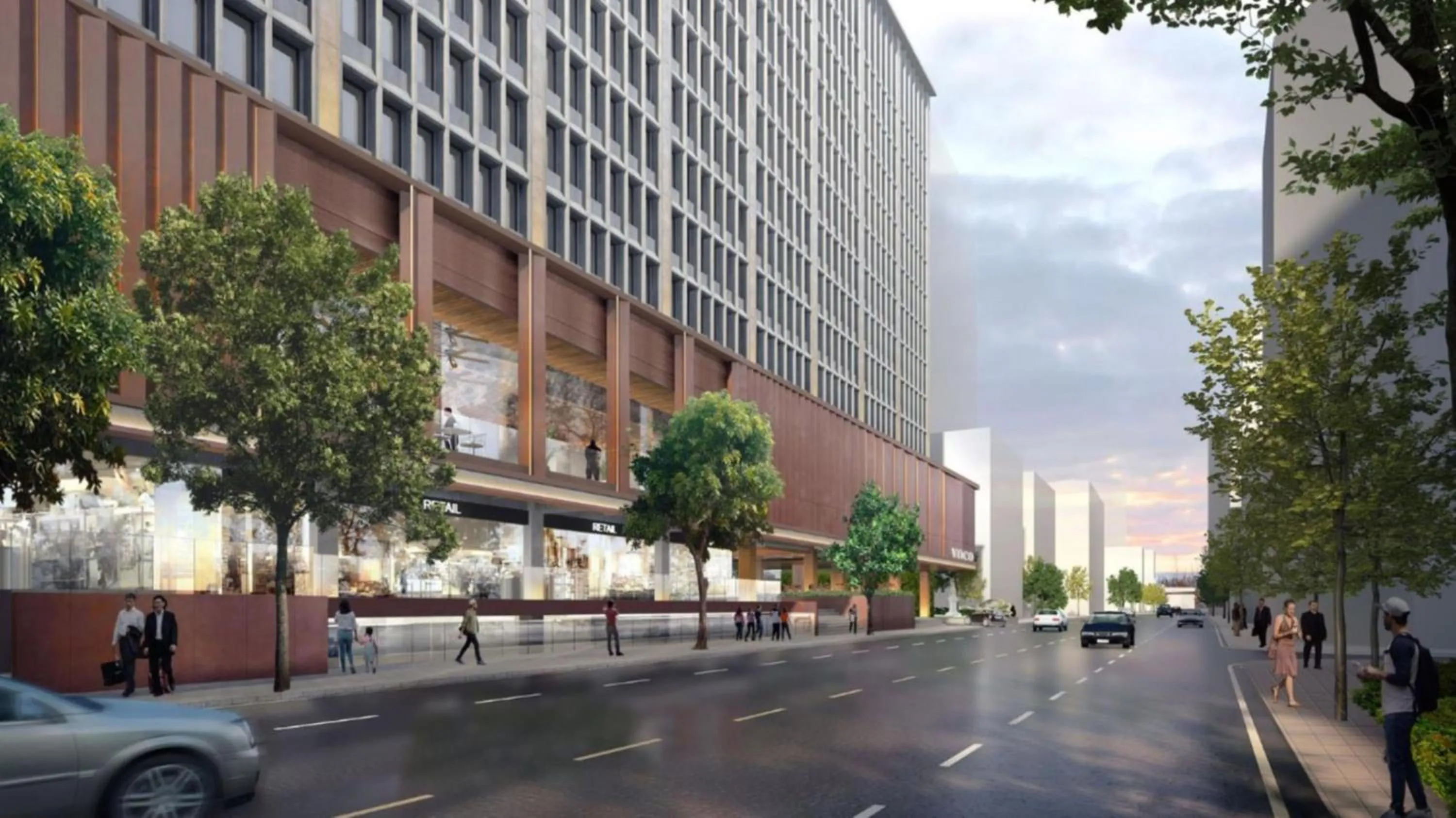 Property building in voco Bangkok Surawong by IHG