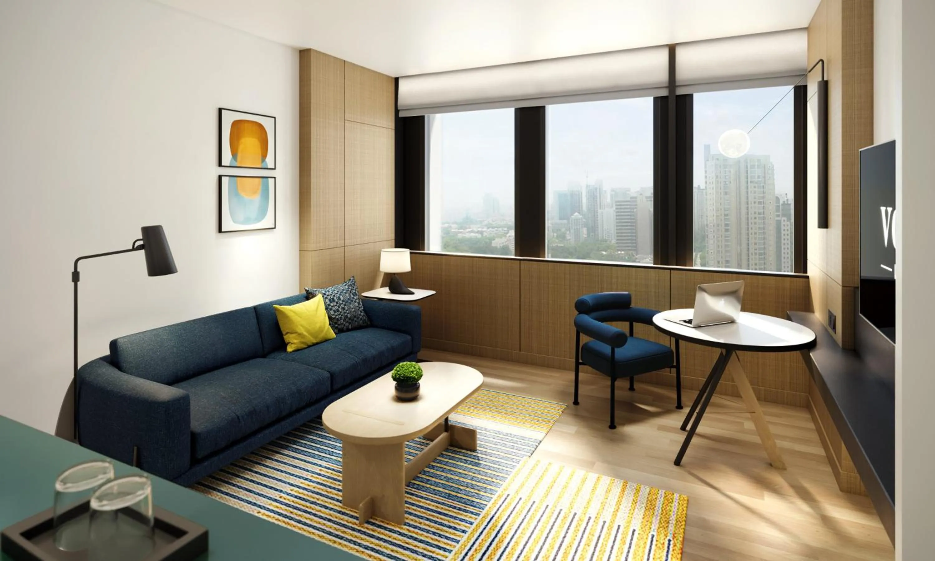 Photo of the whole room in voco Bangkok Surawong by IHG