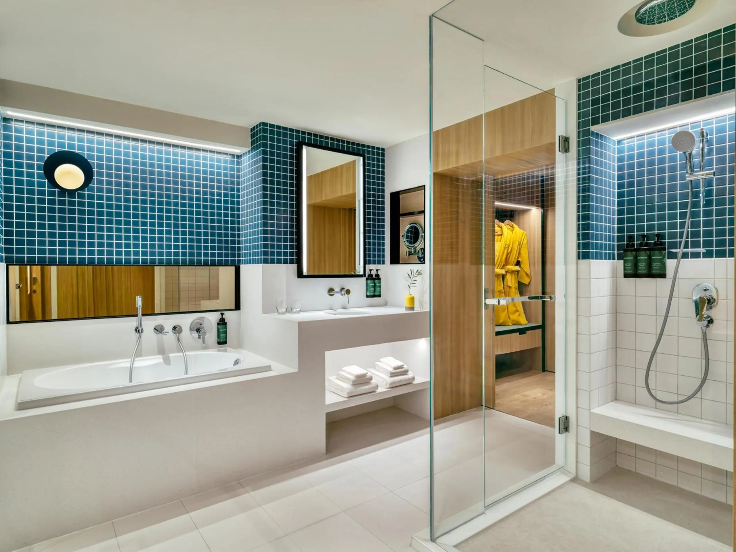Bathroom in voco Bangkok Surawong by IHG