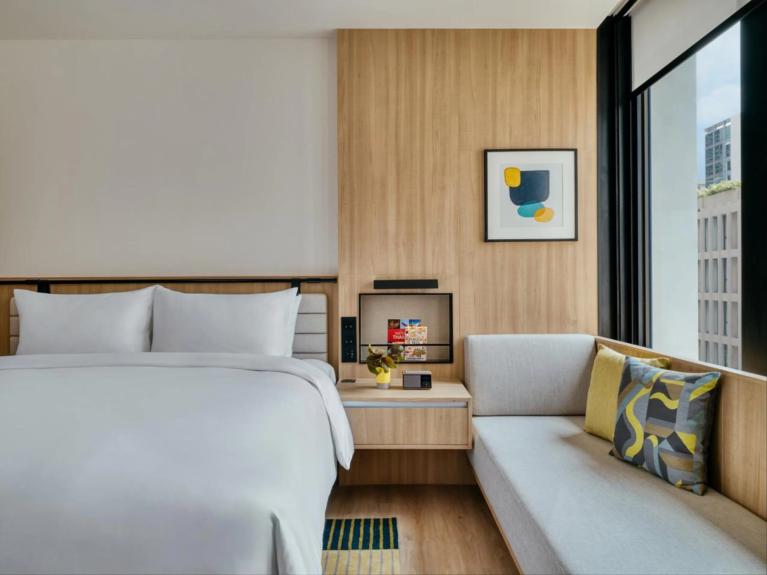 Photo of the whole room, Bed in voco Bangkok Surawong by IHG