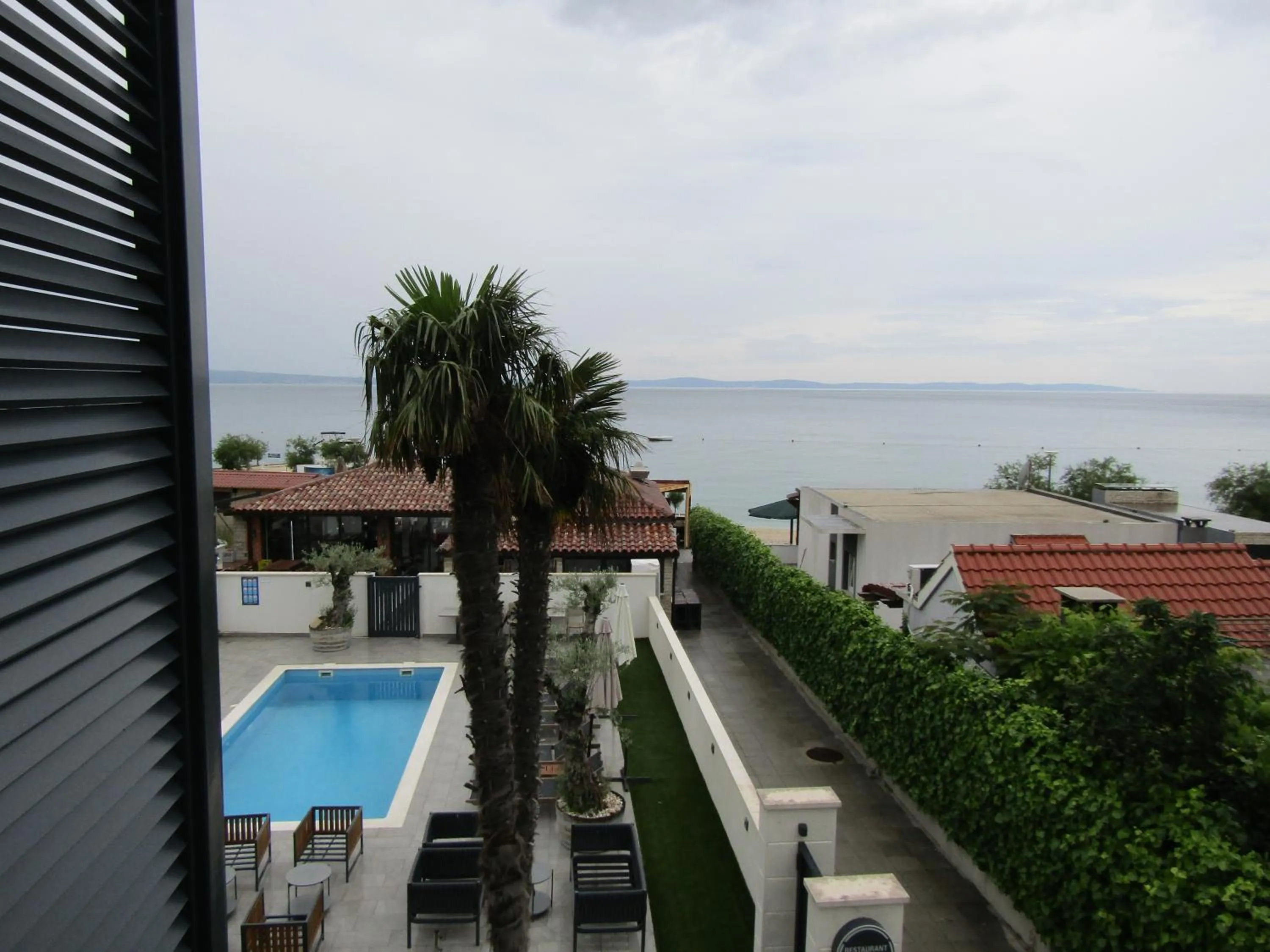 Pool view in Beach Hotel Božikovina