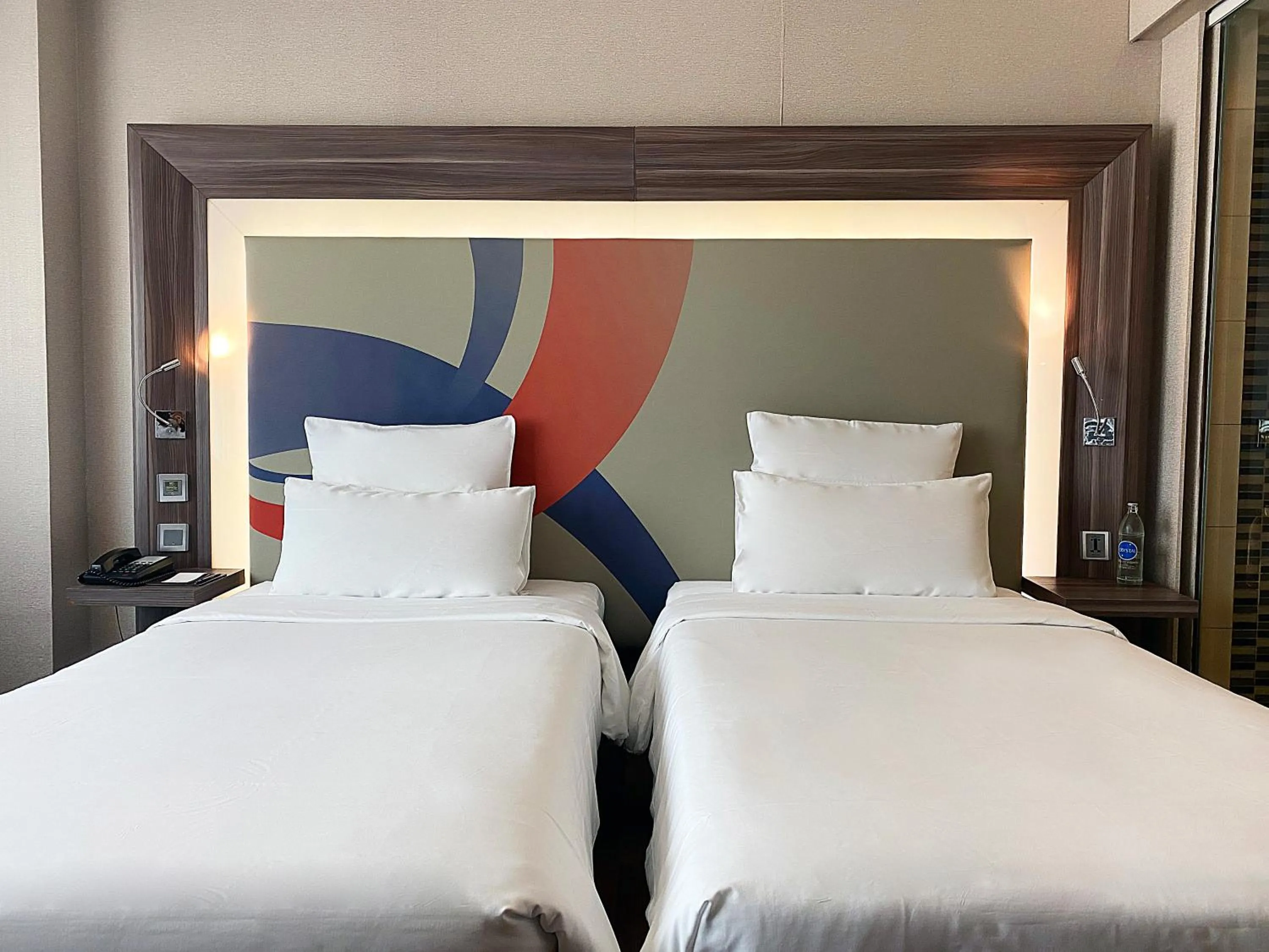 Bed in Novotel Bangkok IMPACT