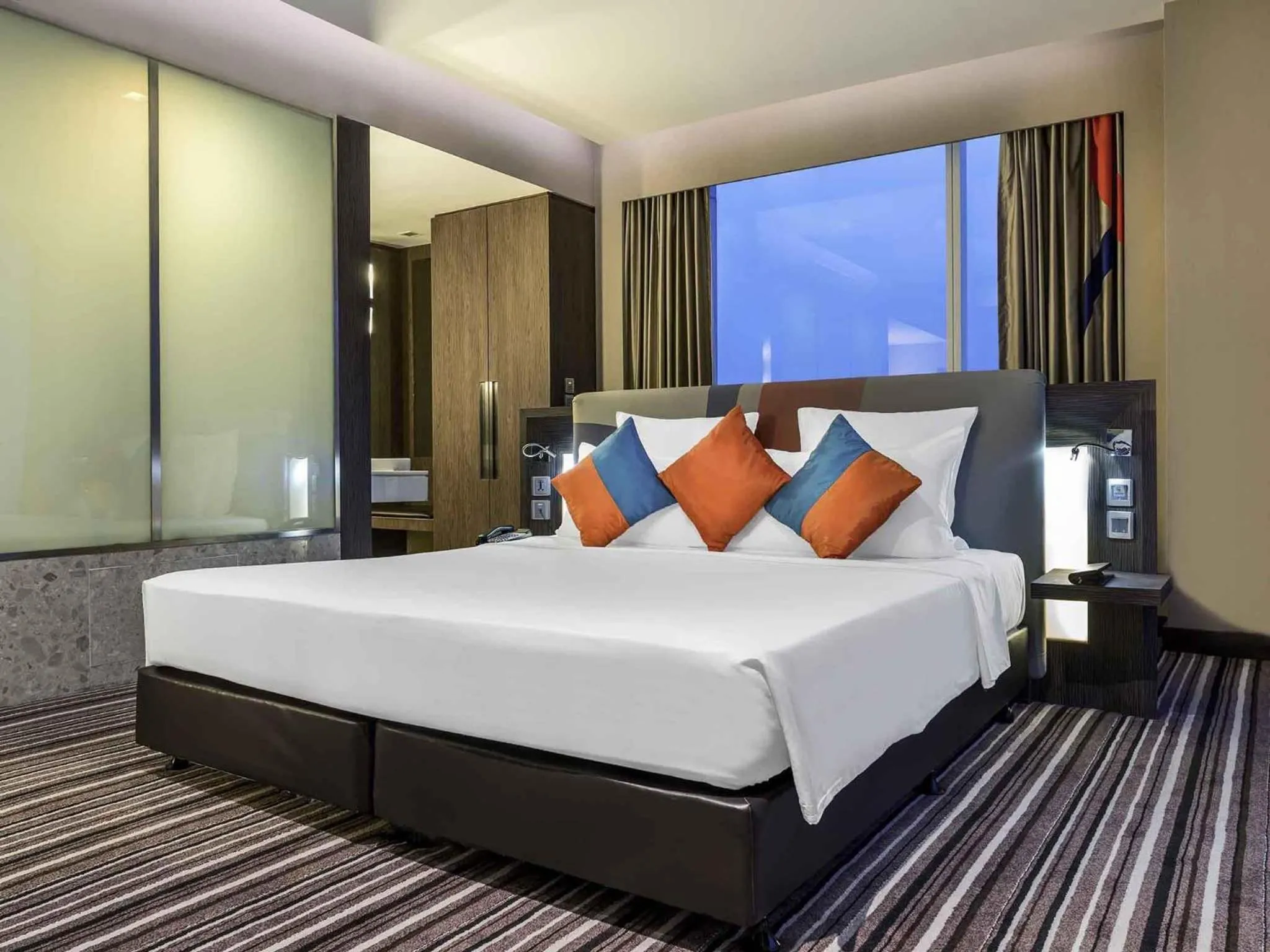 Bedroom, Bed in Novotel Bangkok IMPACT