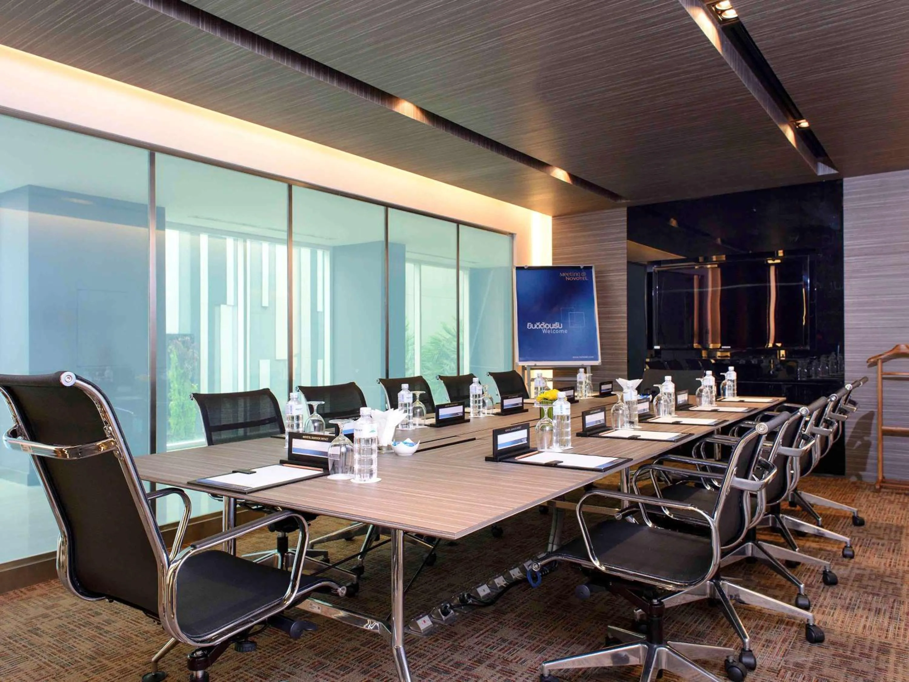 On site in Novotel Bangkok IMPACT