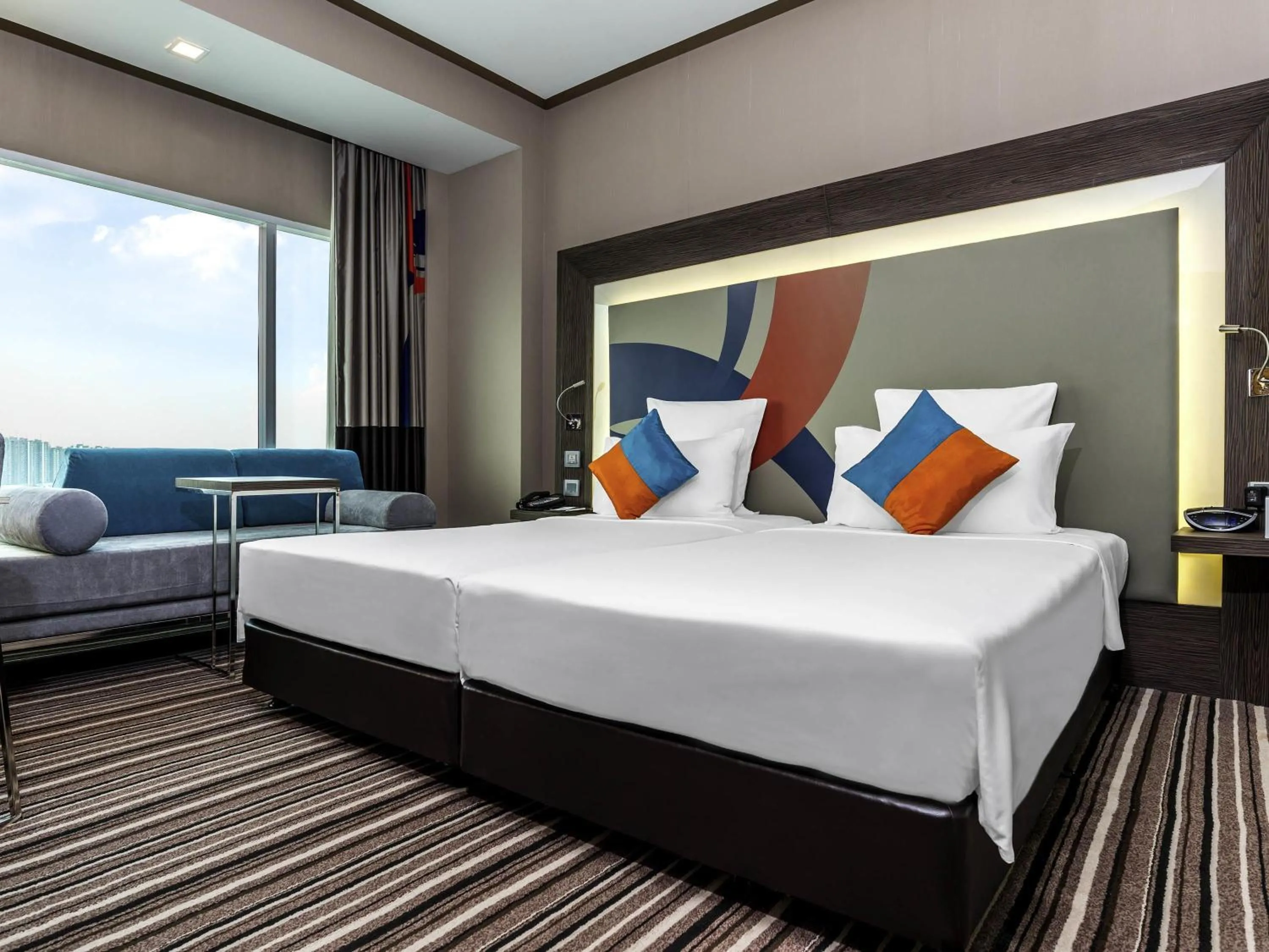 Bedroom, Bed in Novotel Bangkok IMPACT