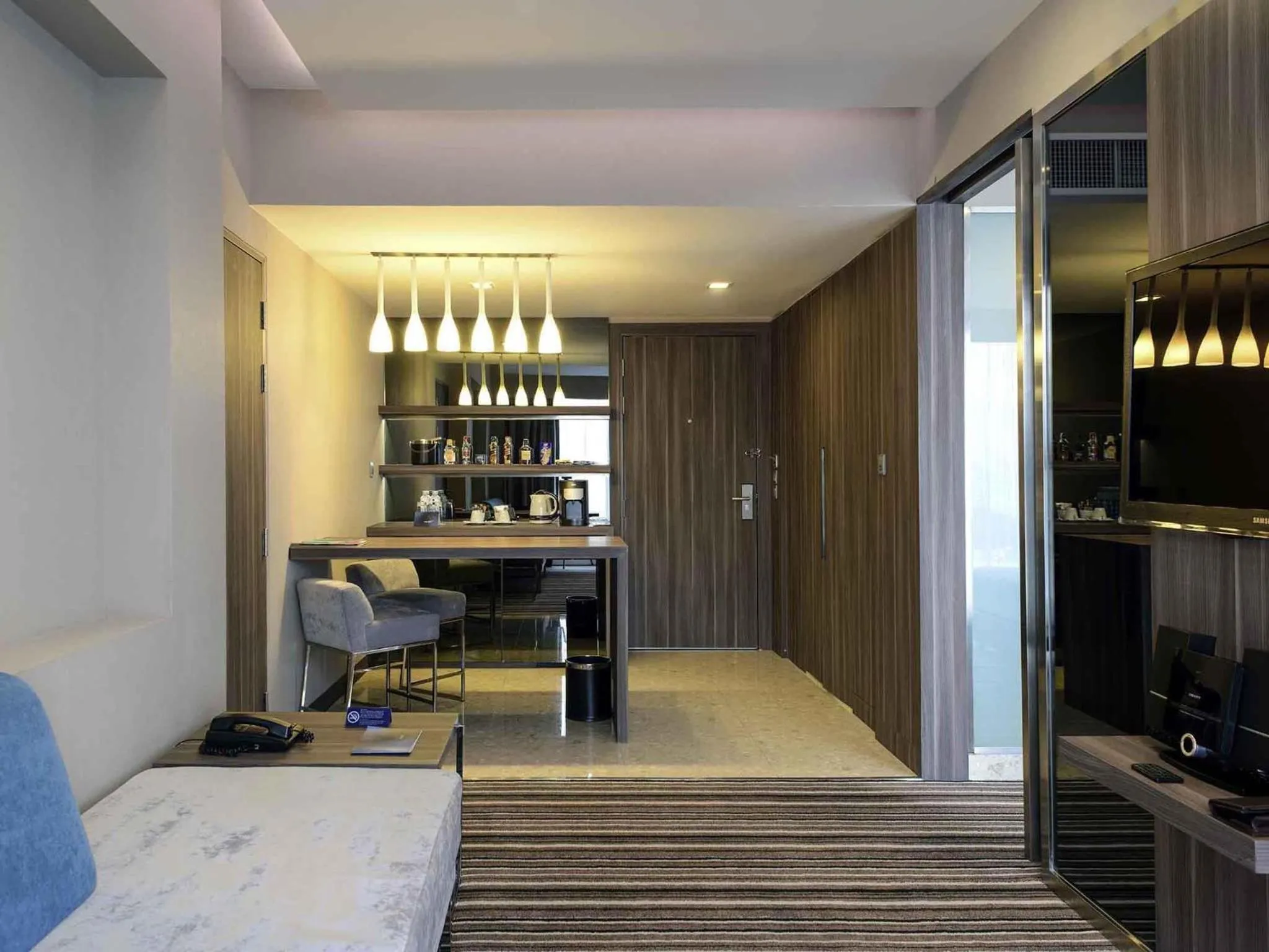 Bedroom in Novotel Bangkok IMPACT