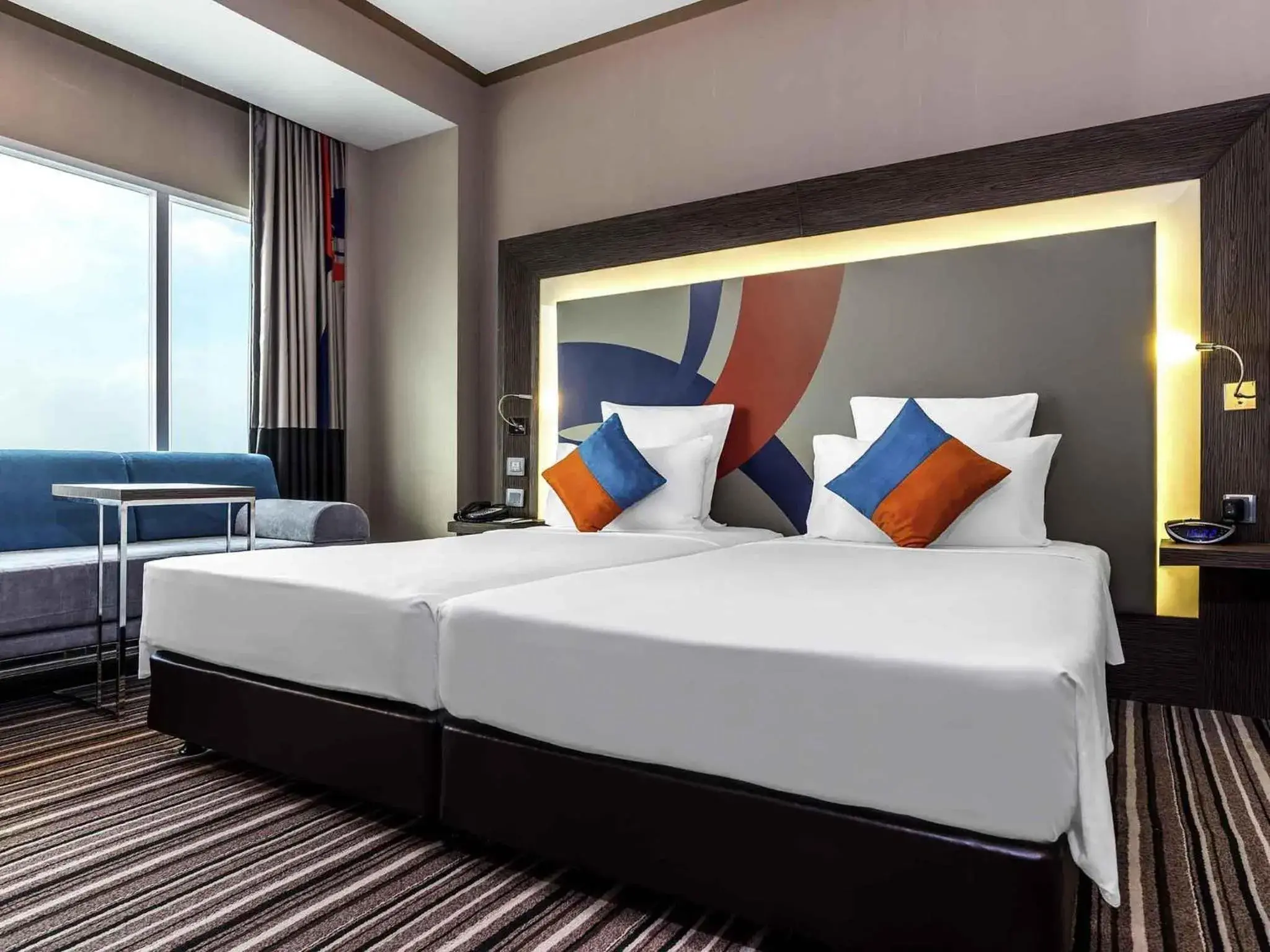 Executive Twin Room in Novotel Bangkok IMPACT Executive Twin Room in Novotel Bangkok IMPACT