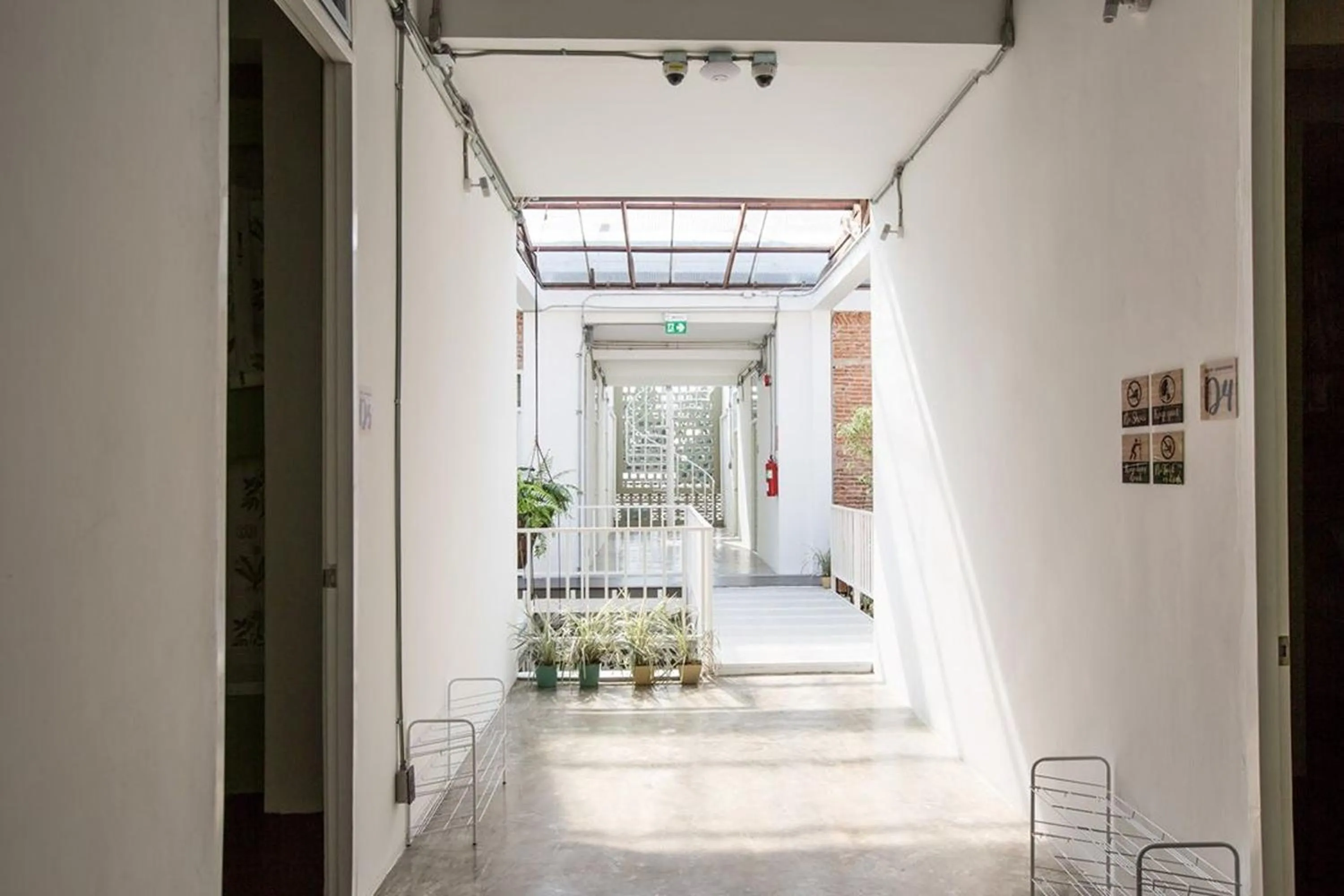 Property building in Memmoth Cafe & Hostel in Lampang