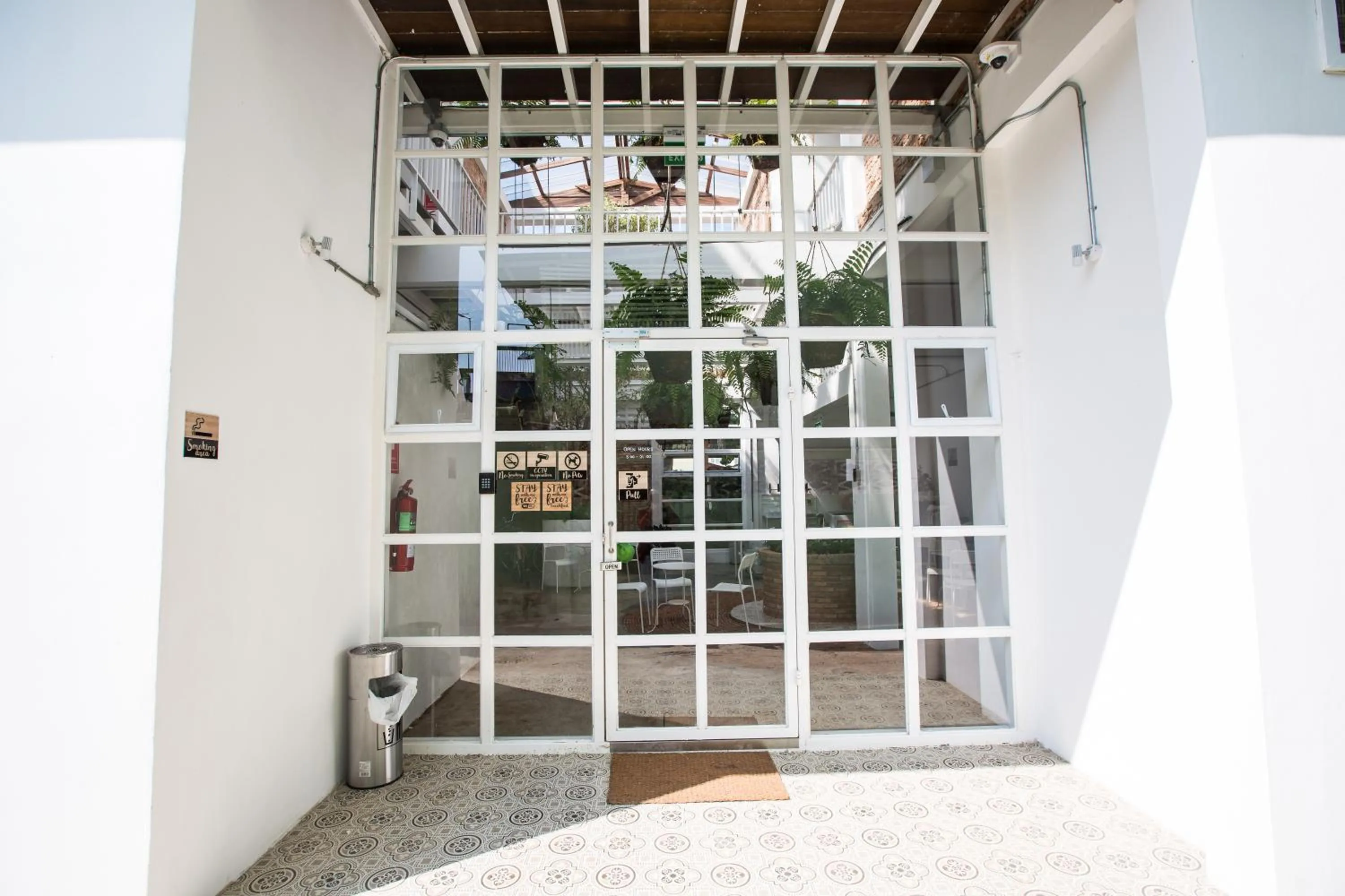 Property building in Memmoth Hostel In Lampang