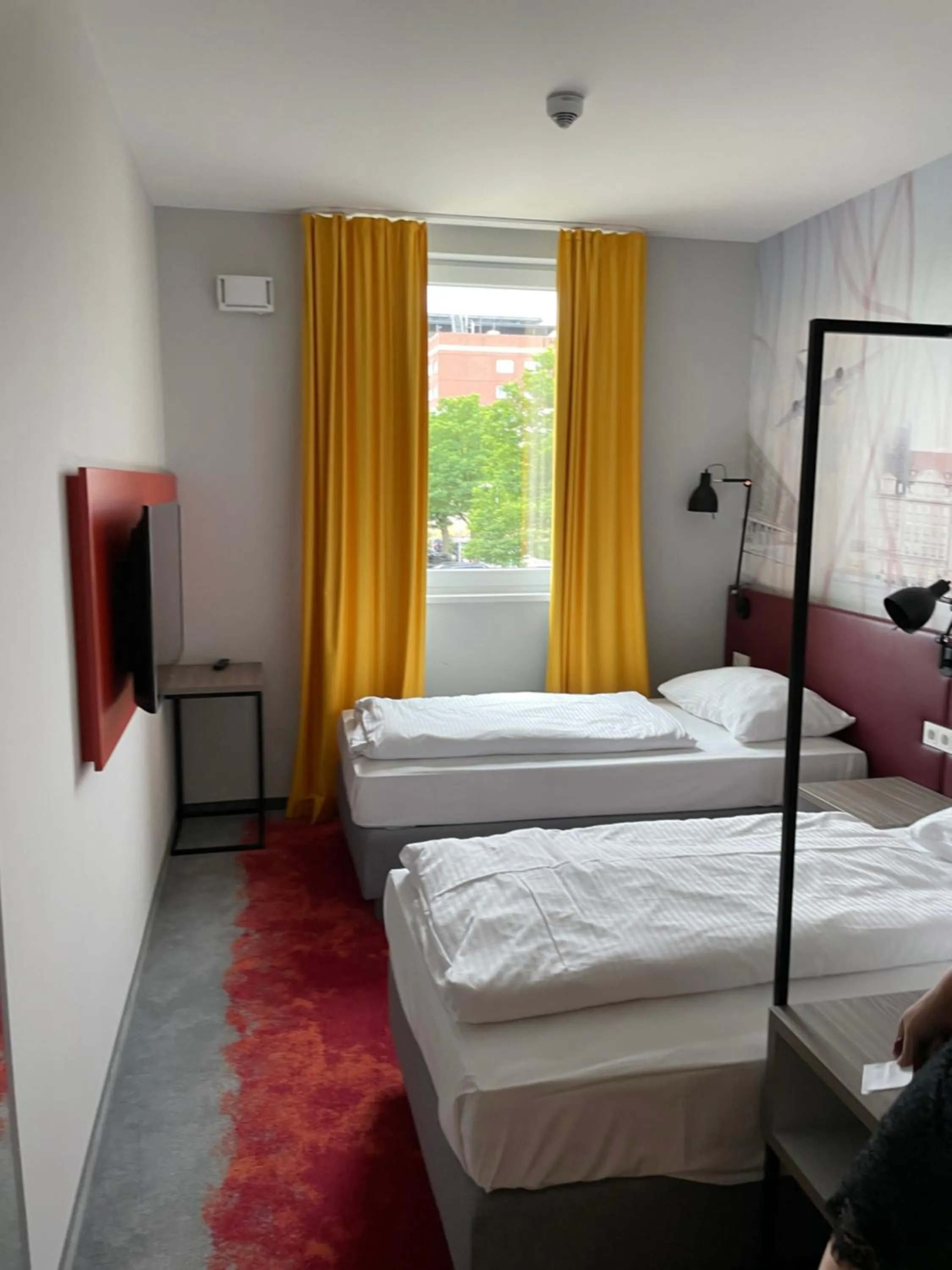 Bed in Campanile Leipzig Halle Airport