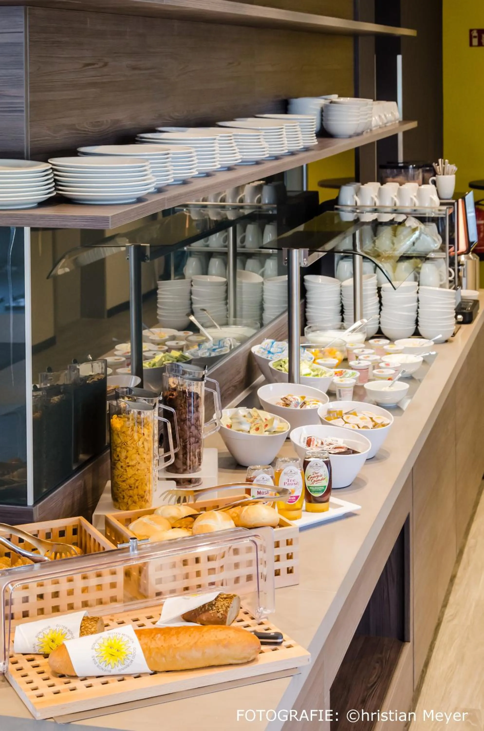 Continental breakfast in Campanile Leipzig Halle Airport