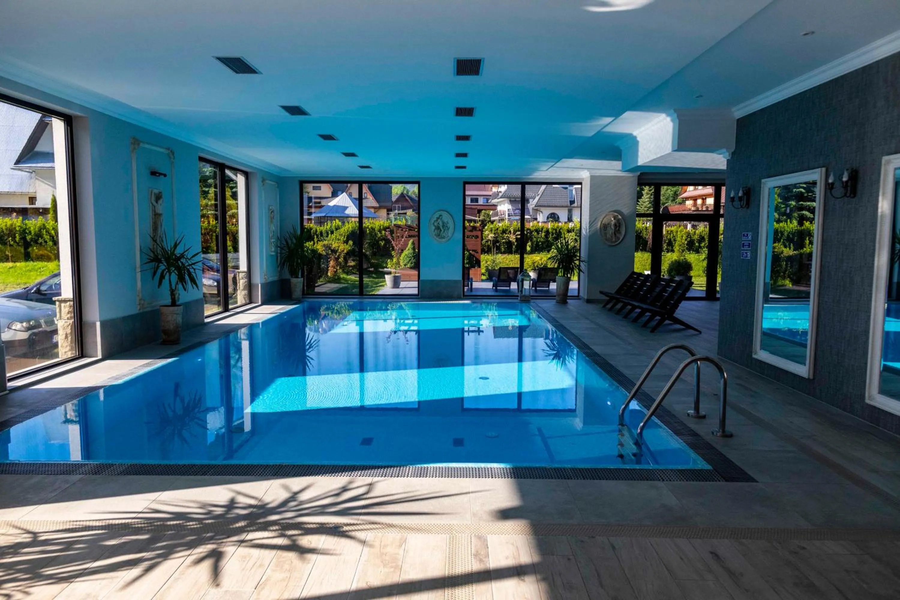 Pool view in Hotel Paryski Art & Business Zakopane - Basen Jacuzzi Sauna Małpi Gaj