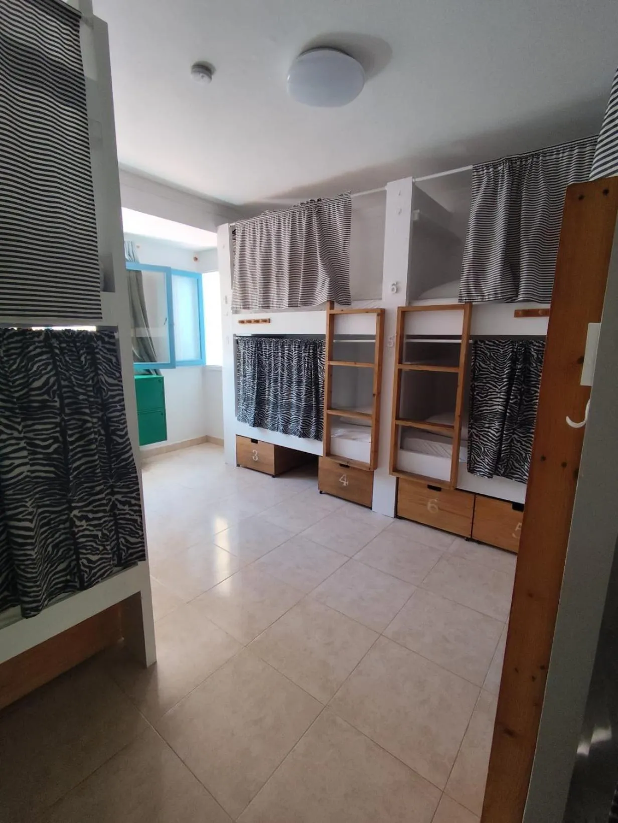 Bed in La Ventana Azul Surf Hostel