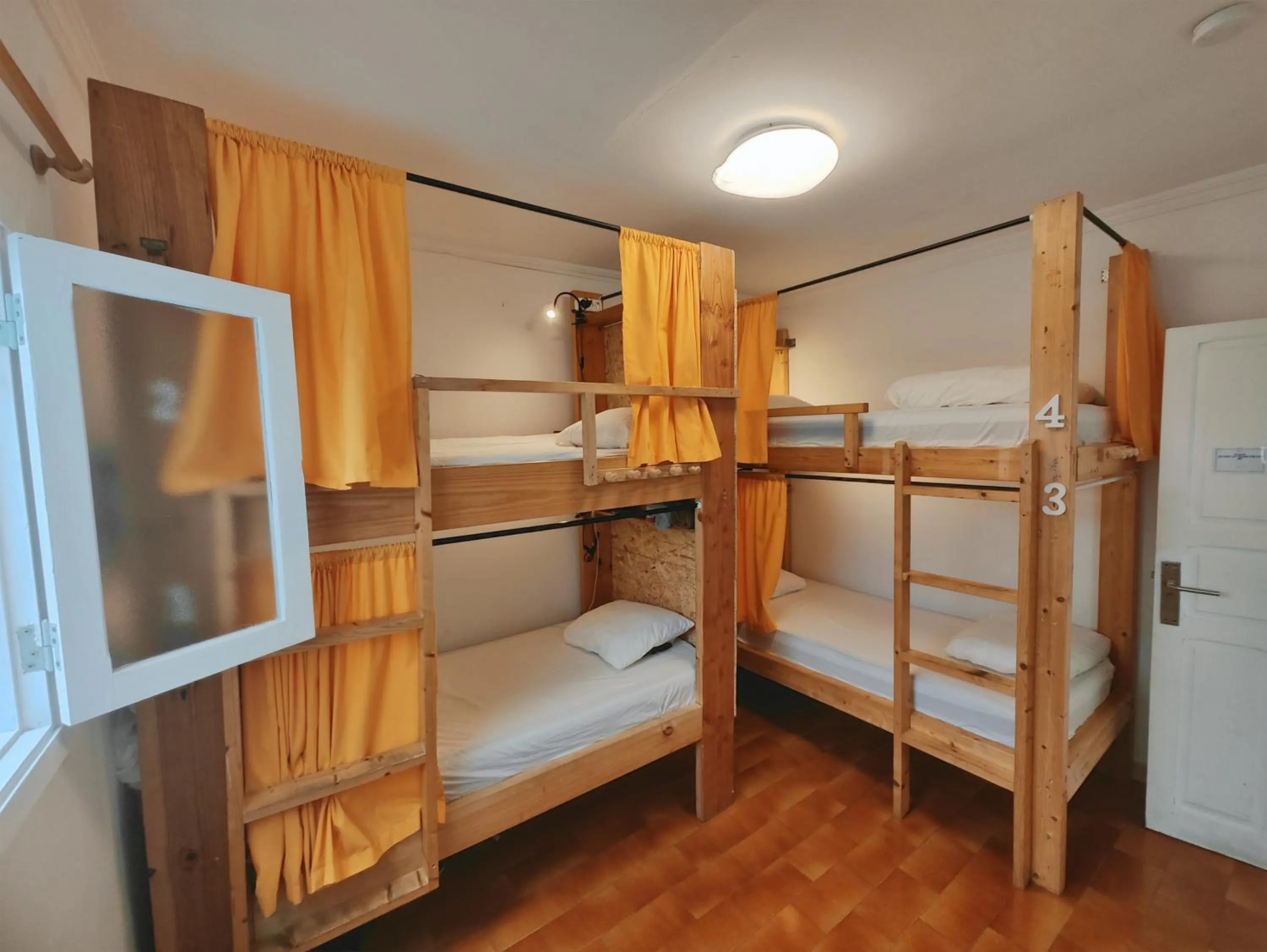 Bed in La Ventana Azul Surf Hostel