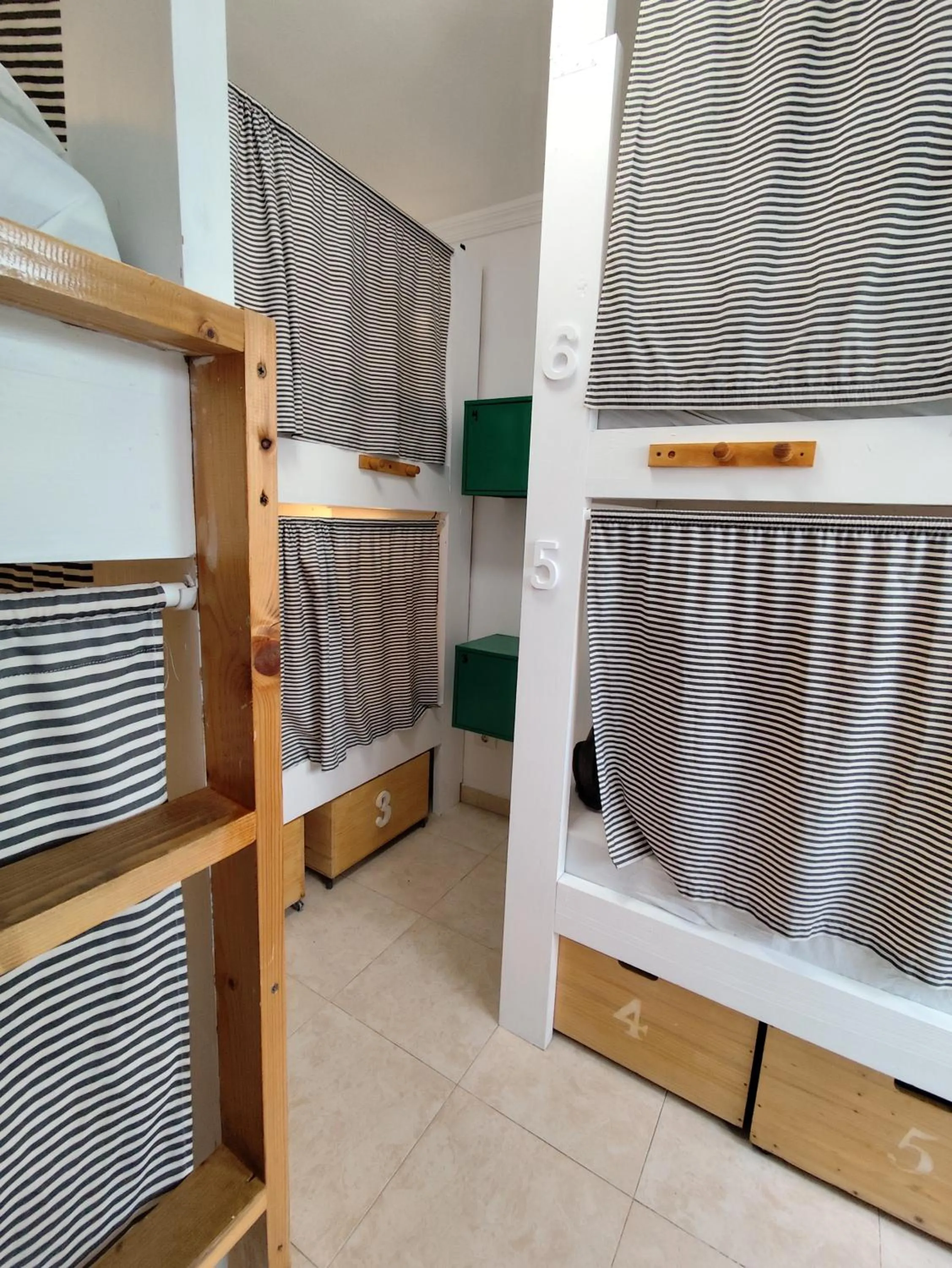 Bed in La Ventana Azul Surf Hostel