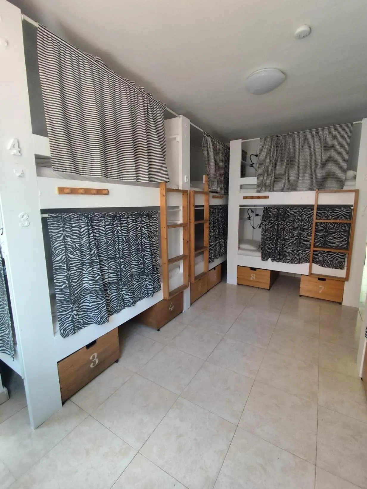 Bed in La Ventana Azul Surf Hostel