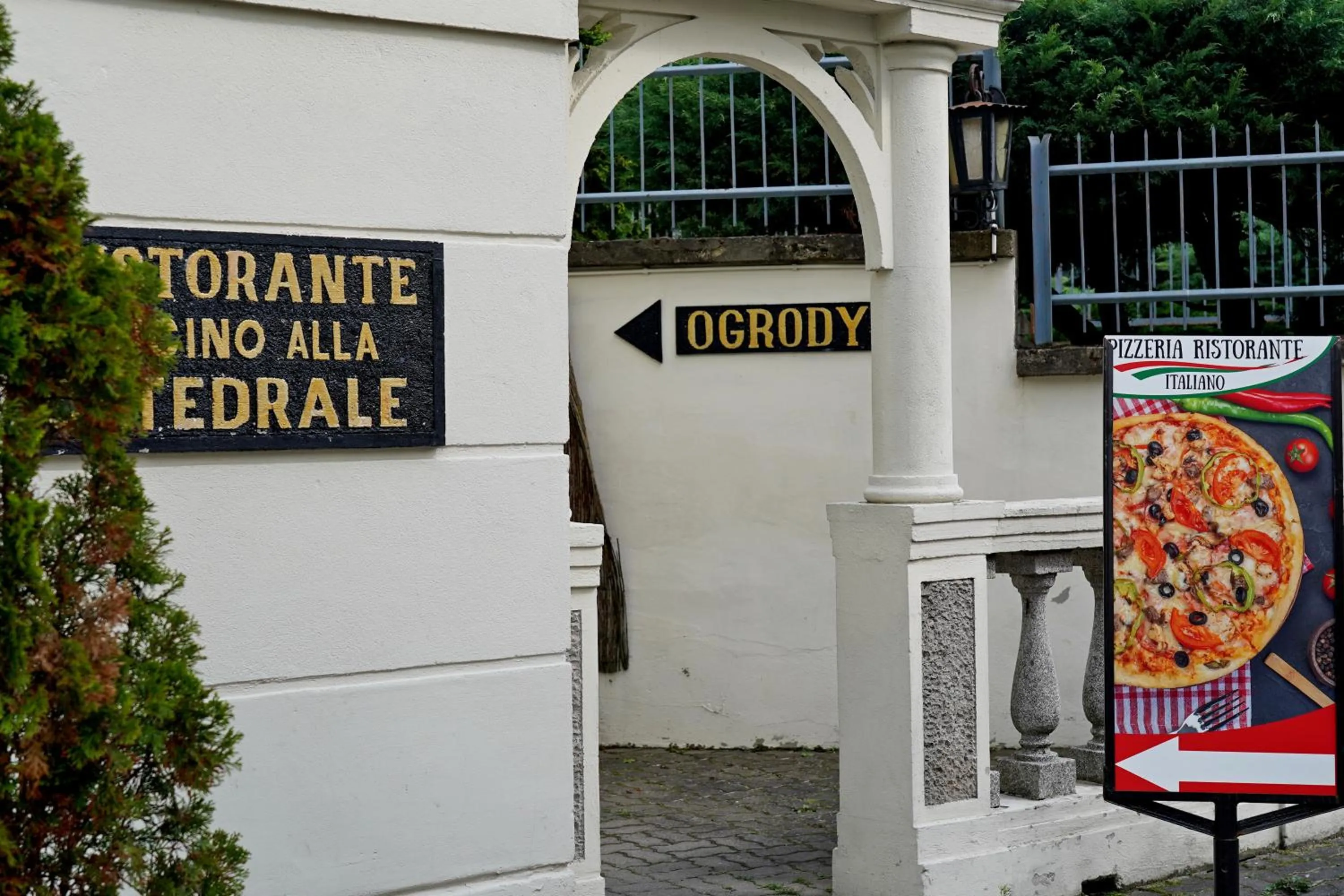 Garden in Hotel Adalbertus