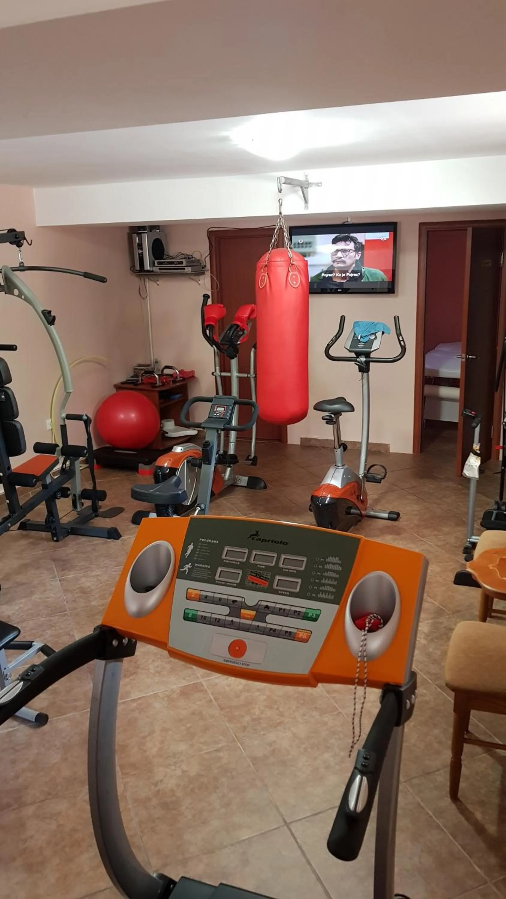 Fitness centre/facilities in Apartments Bogdanovic