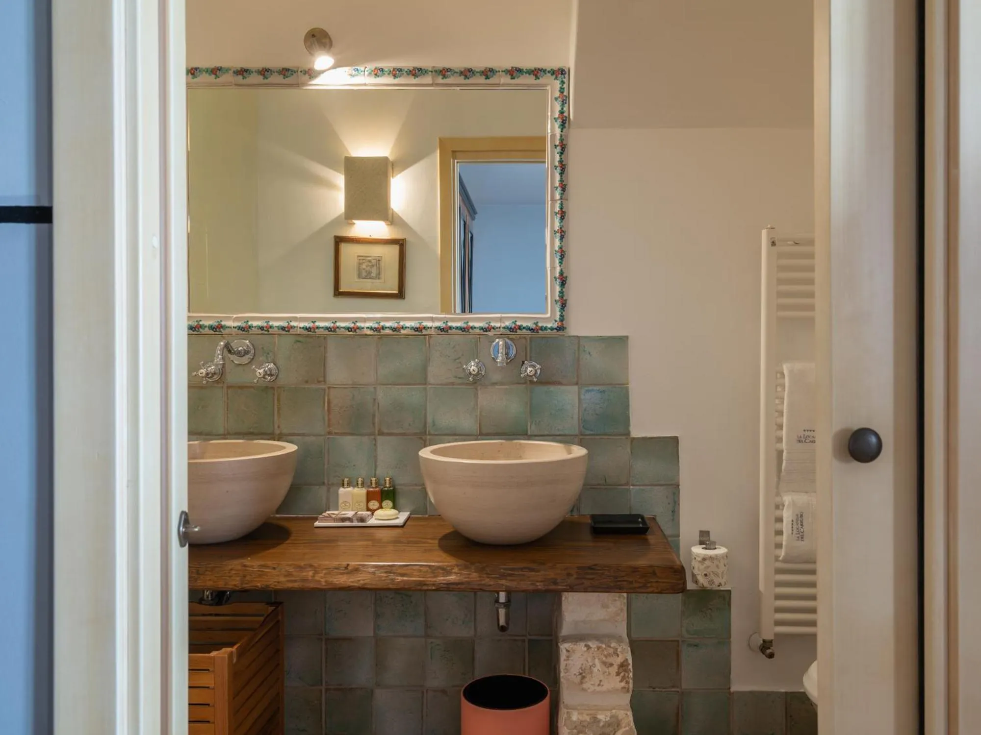 Bathroom in La Locanda Del Carrubo