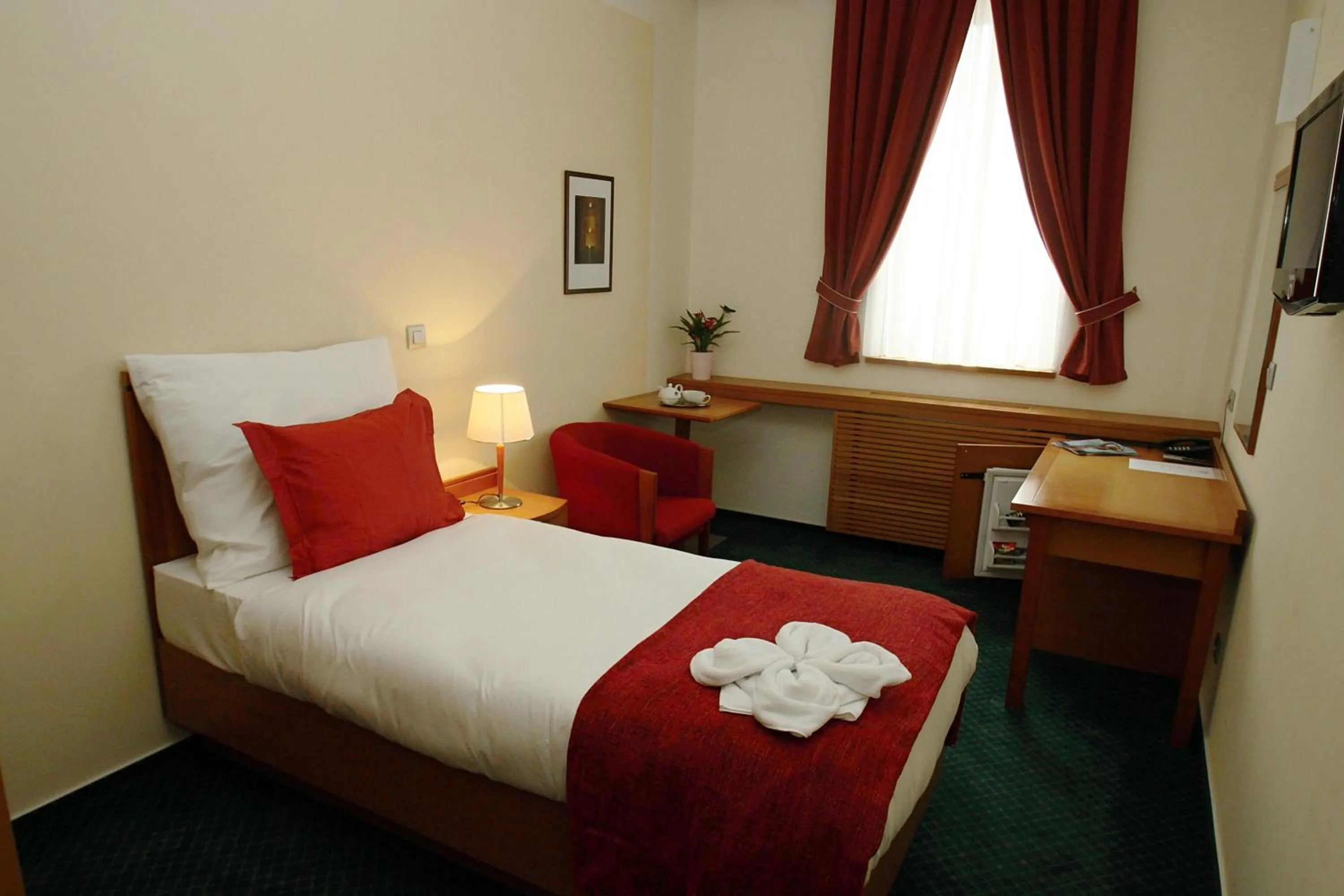 Bedroom in Hotel Slovan