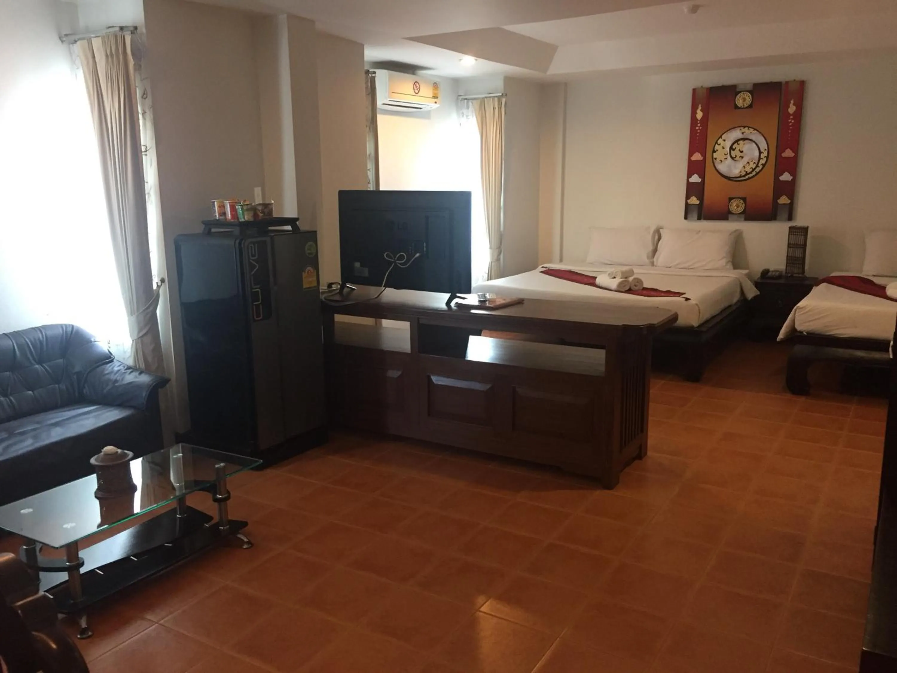 Bedroom, Bed in Wangburapa Grand Hotel