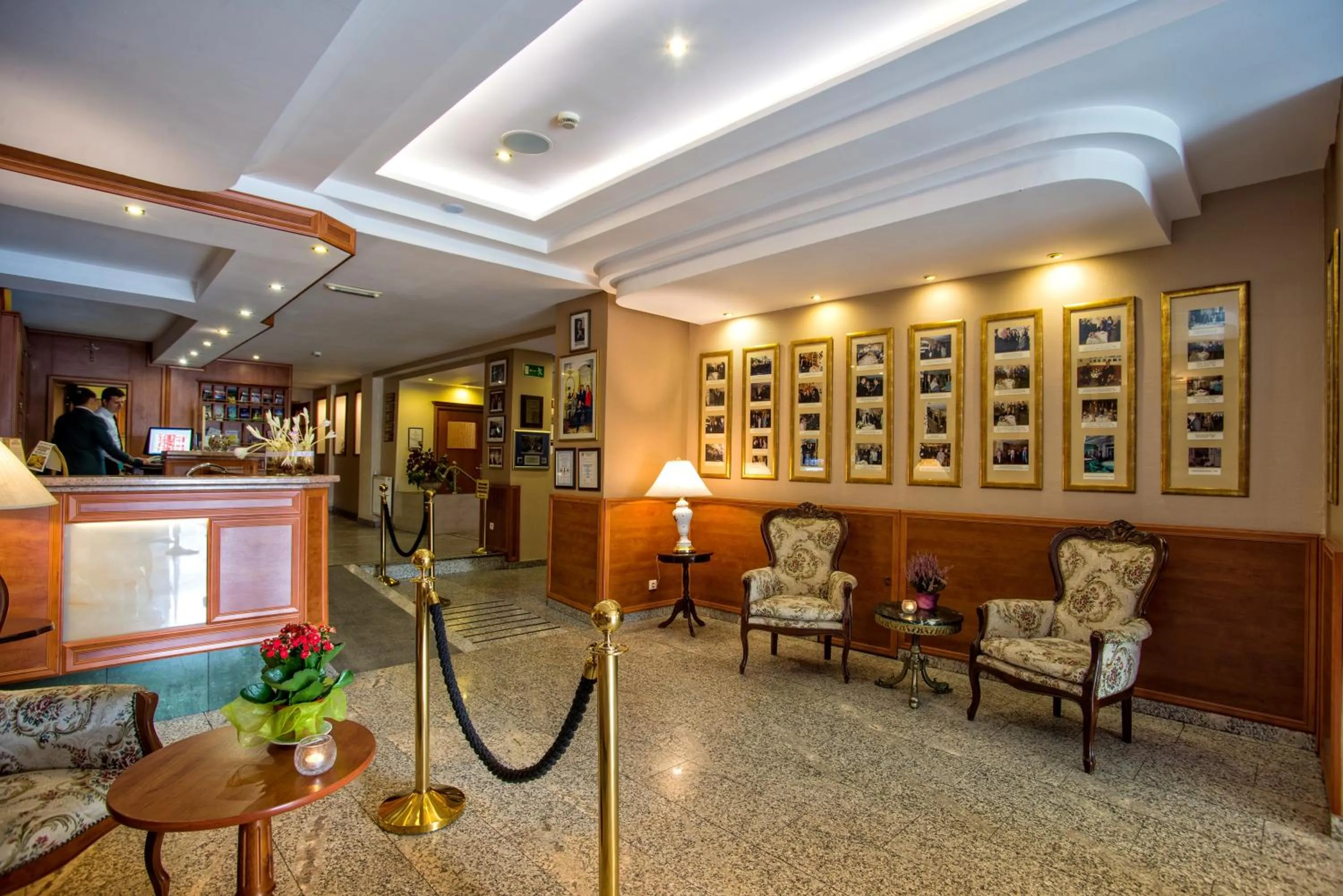 Lobby or reception in Pietrak Hotel