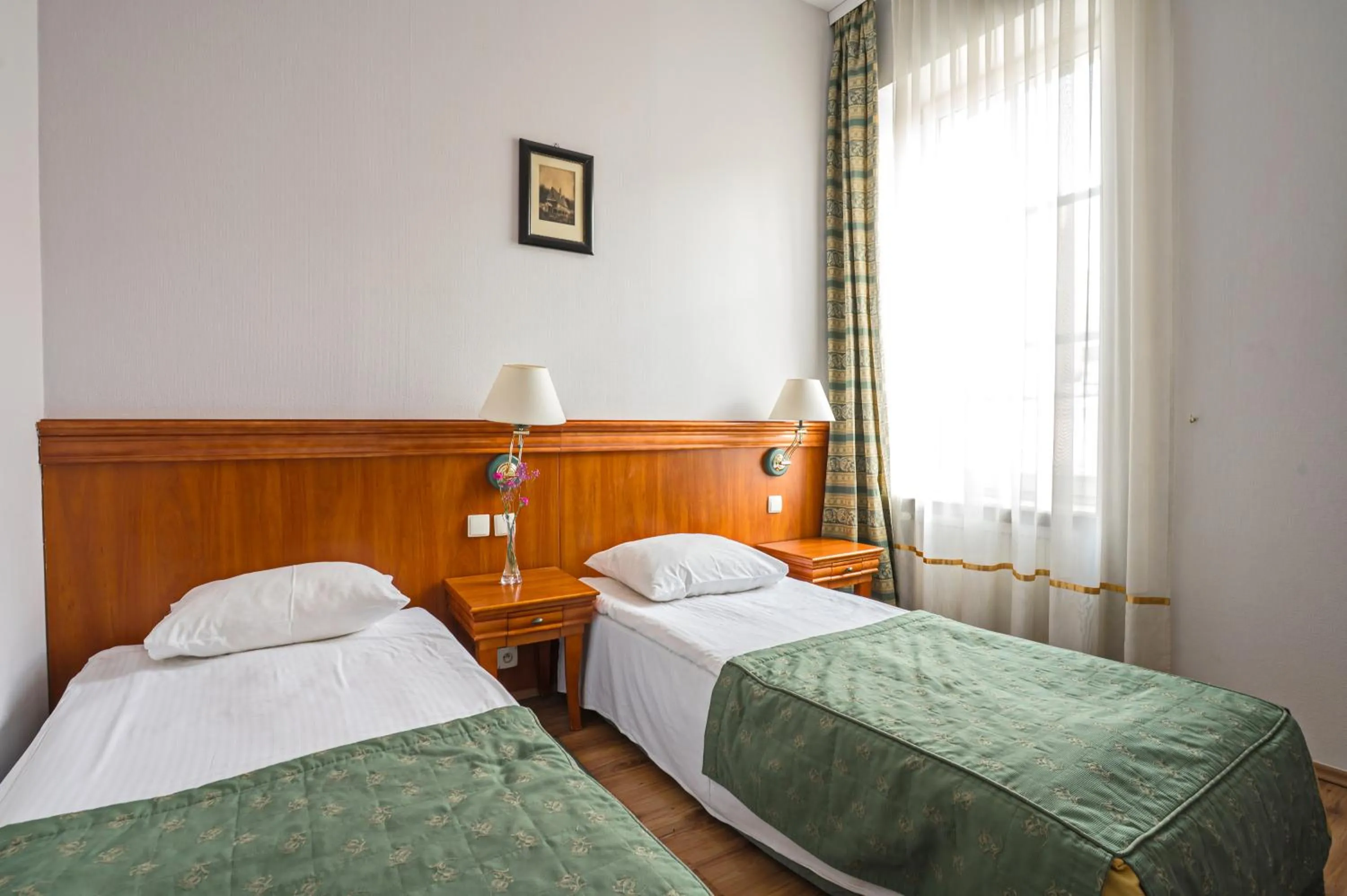 Bed in Pietrak Hotel