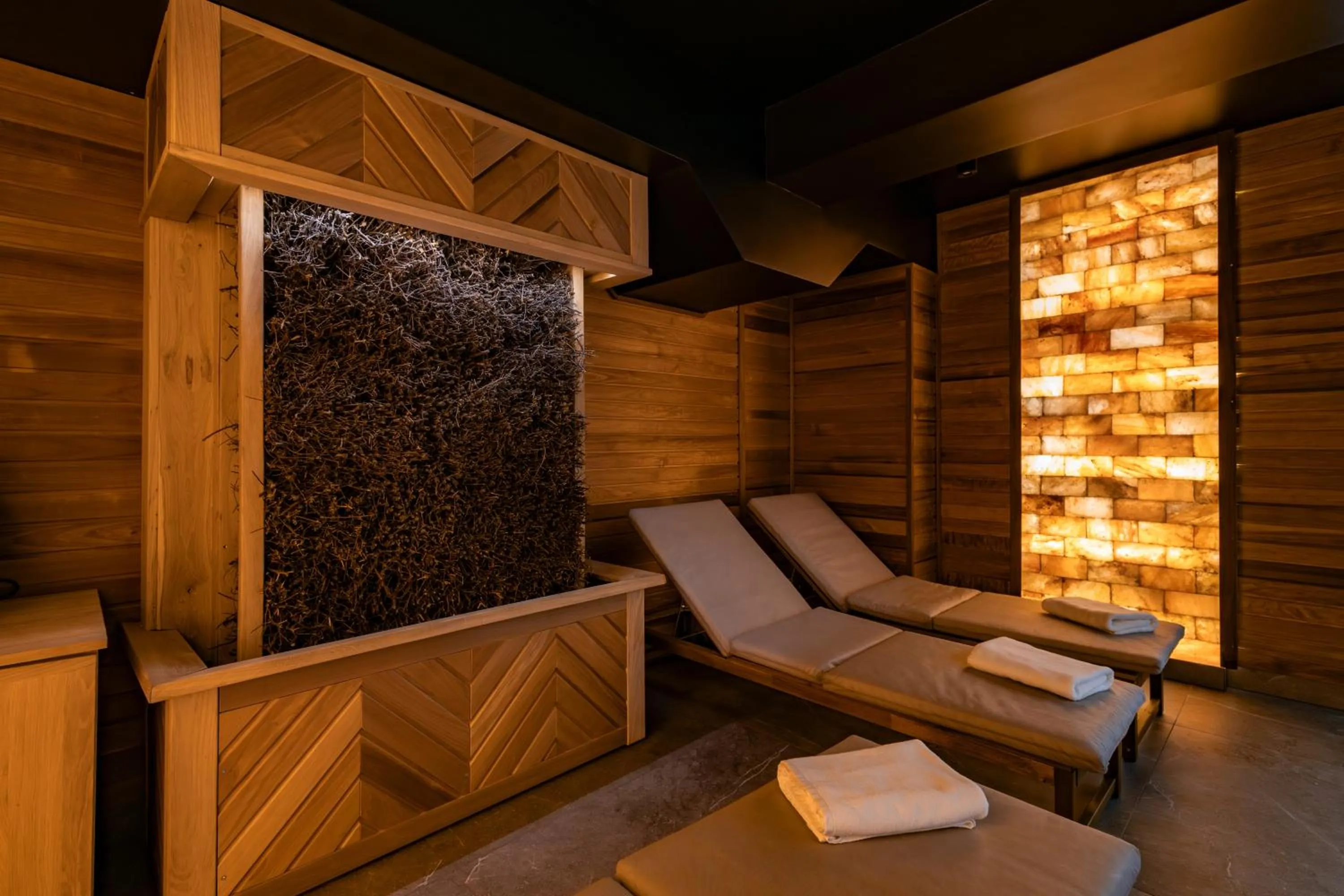 Sauna in Hotel Alpin