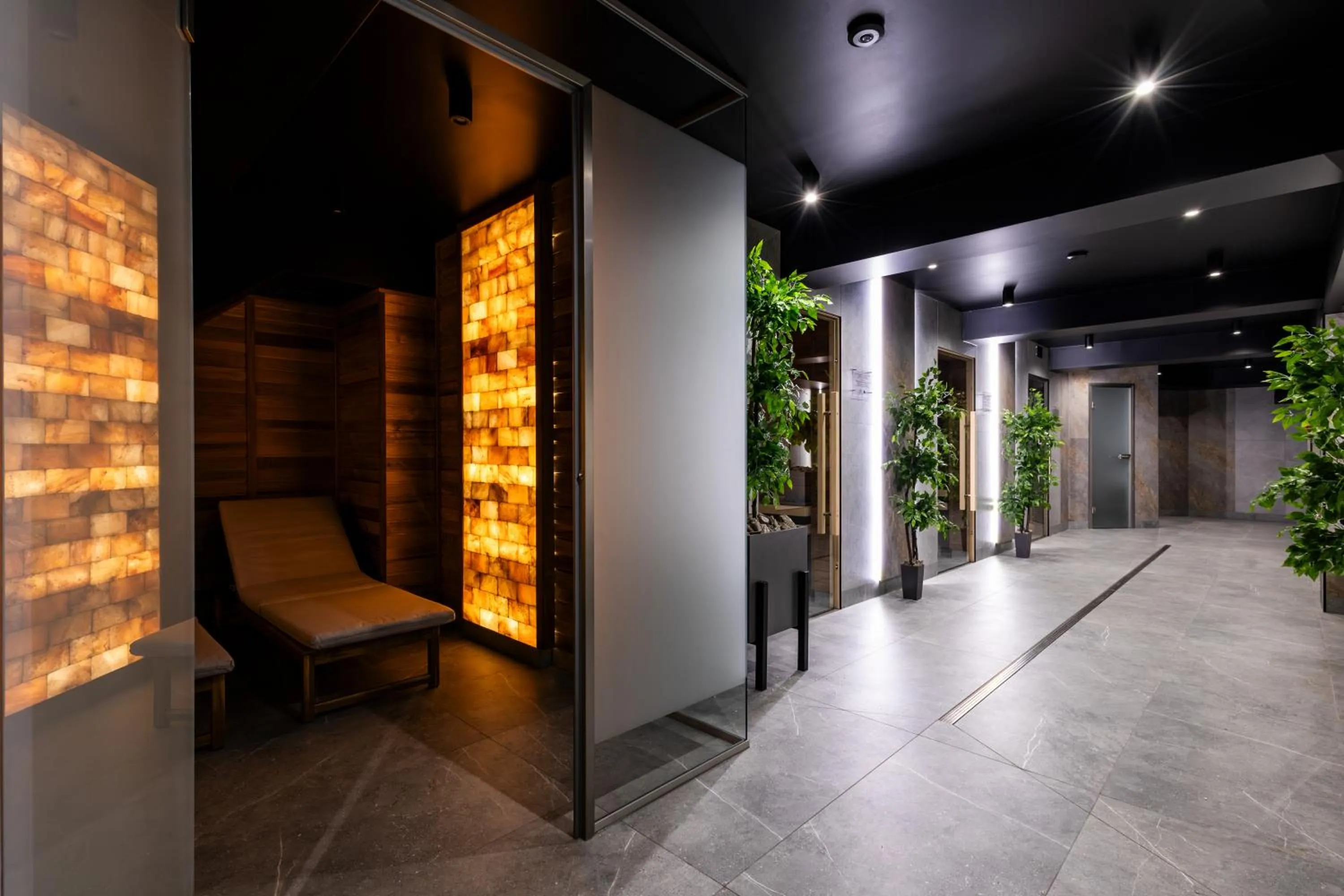 Sauna in Hotel Alpin